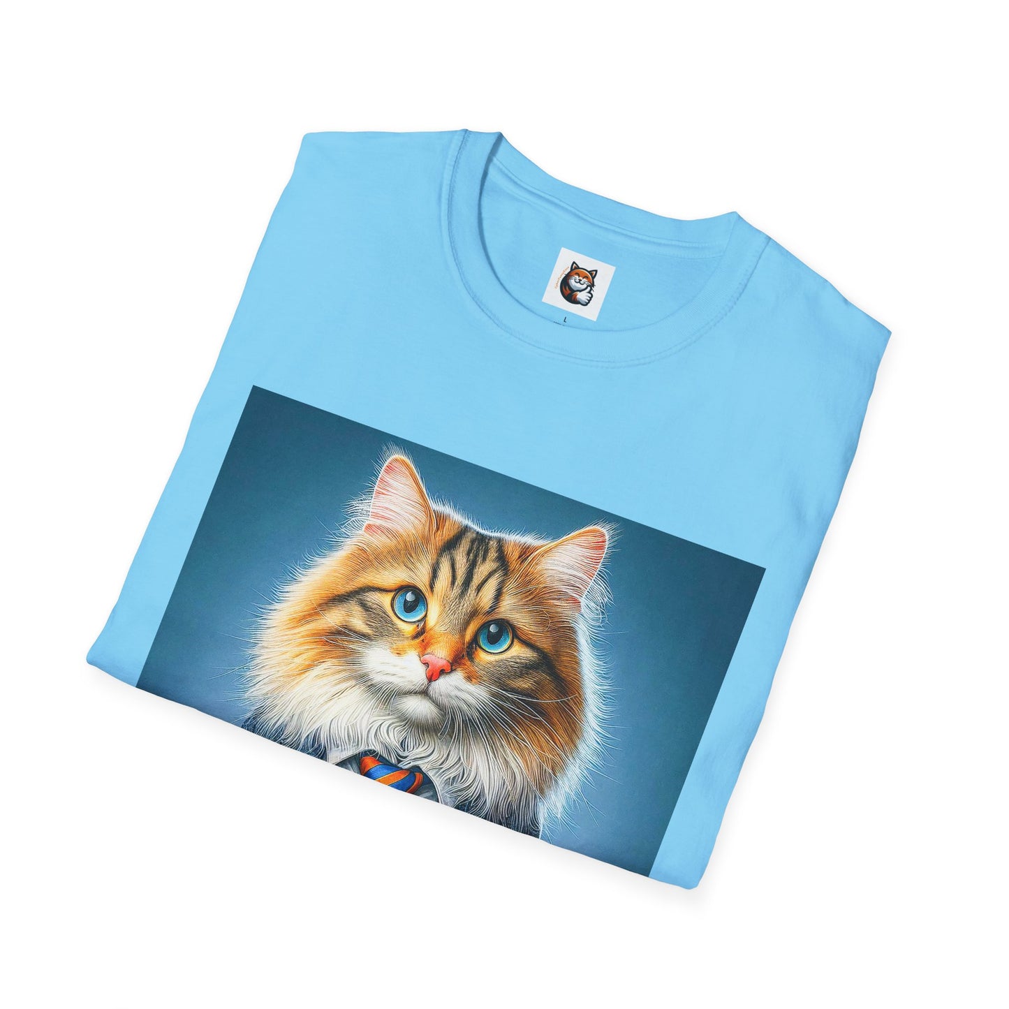 Norwegian Forest Cat Unisex Softstyle T-Shirt