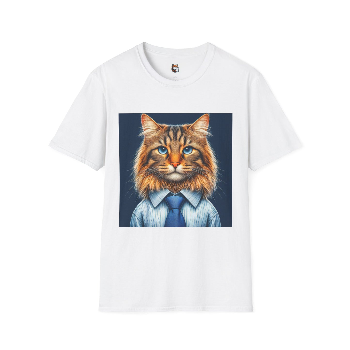 Norwegian Forest Cat Unisex Softstyle T-Shirt