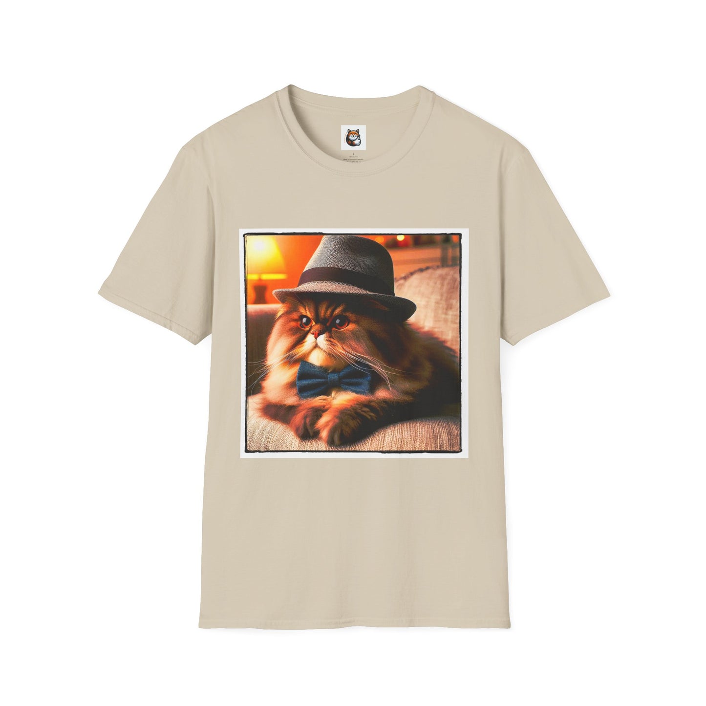 Persian Cat Unisex Softstyle T-Shirt