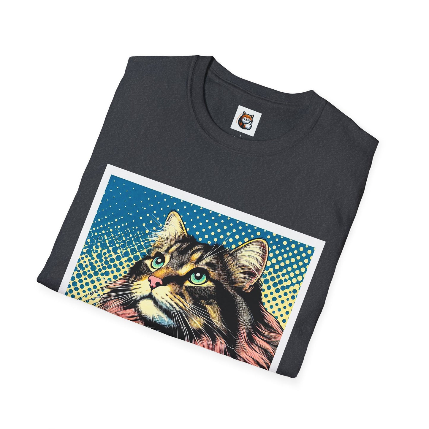 Norwegian Forest Cat Unisex Softstyle T-Shirt