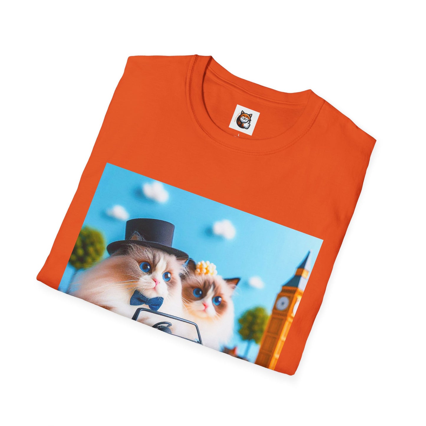 Wacky Ragdoll Unisex Softstyle T-Shirt