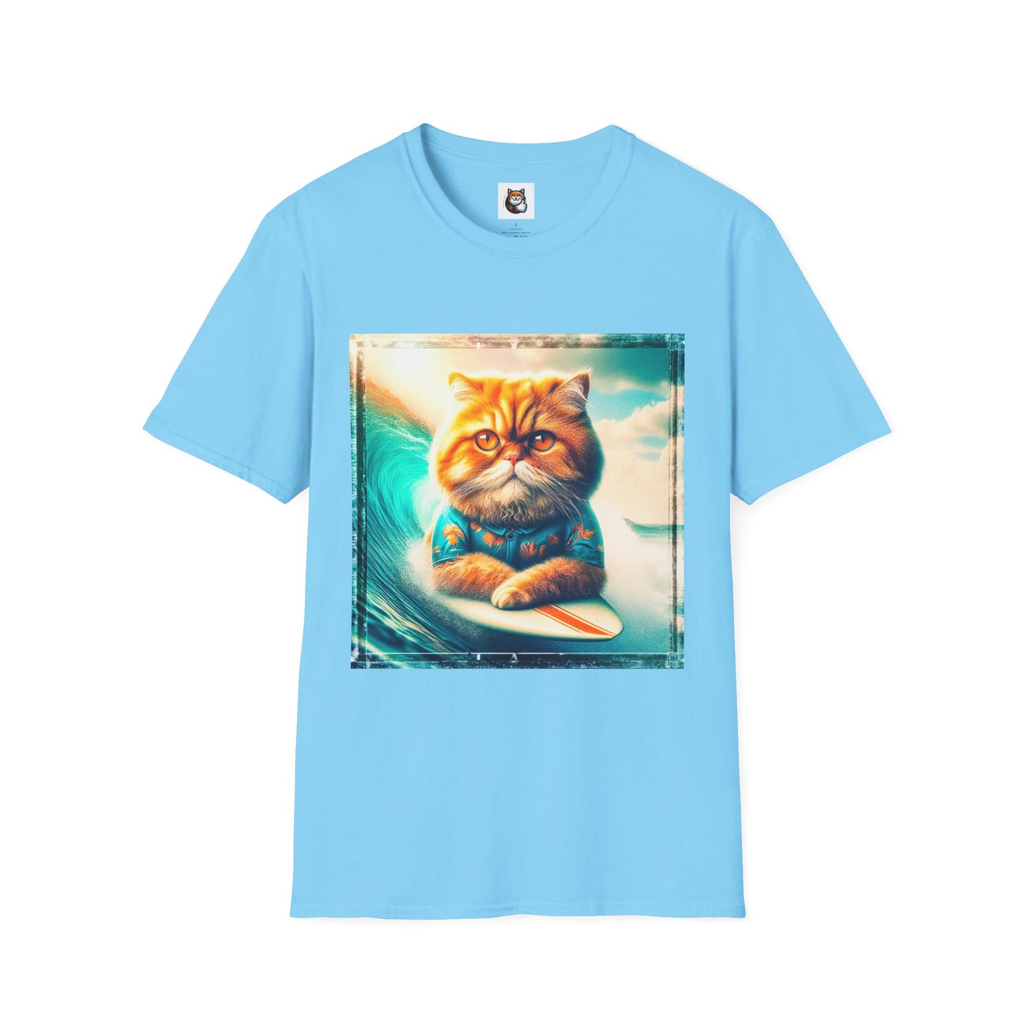 Persian Cat Unisex Softstyle T-Shirt