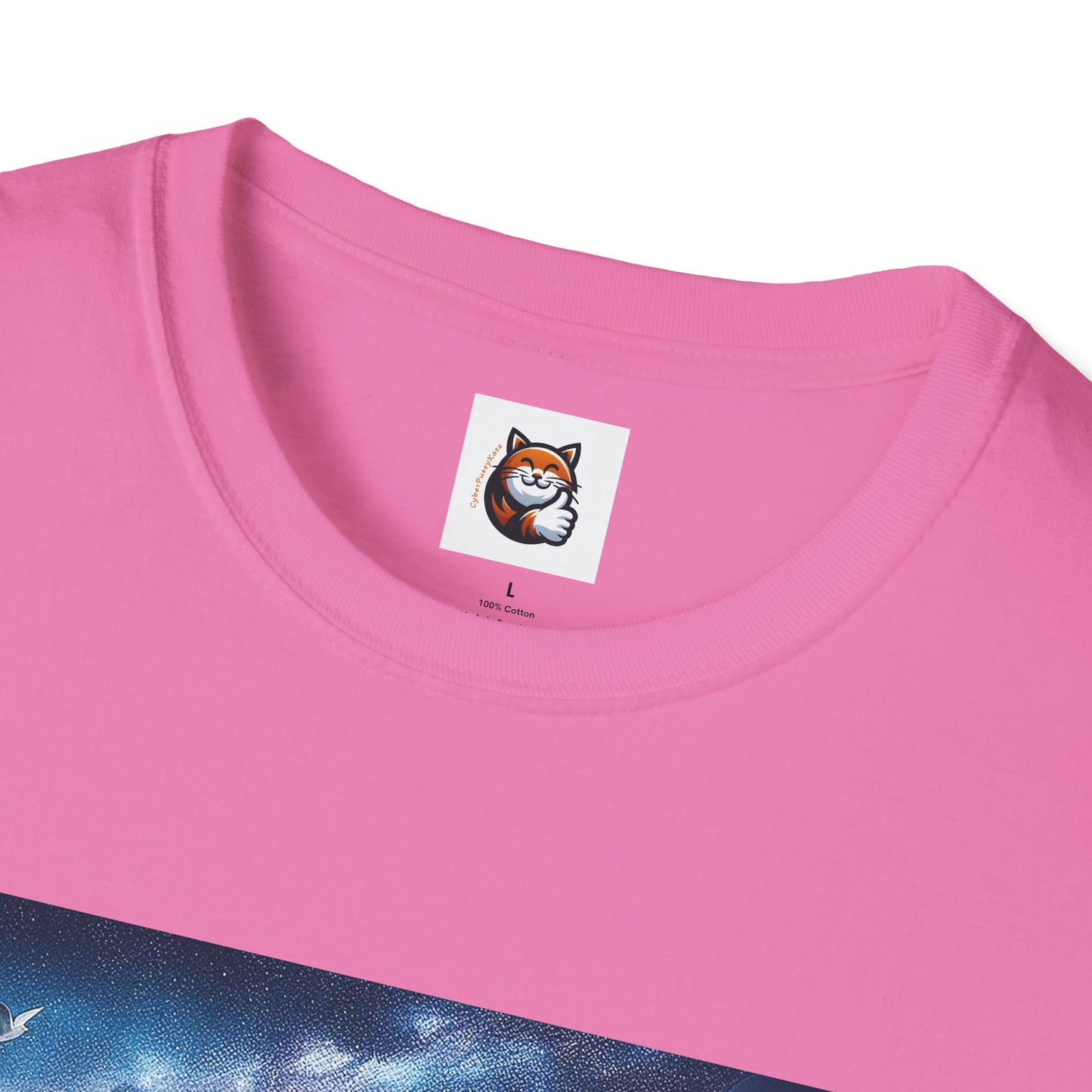 Scottish Fold Cat rainbow  T-Shirt