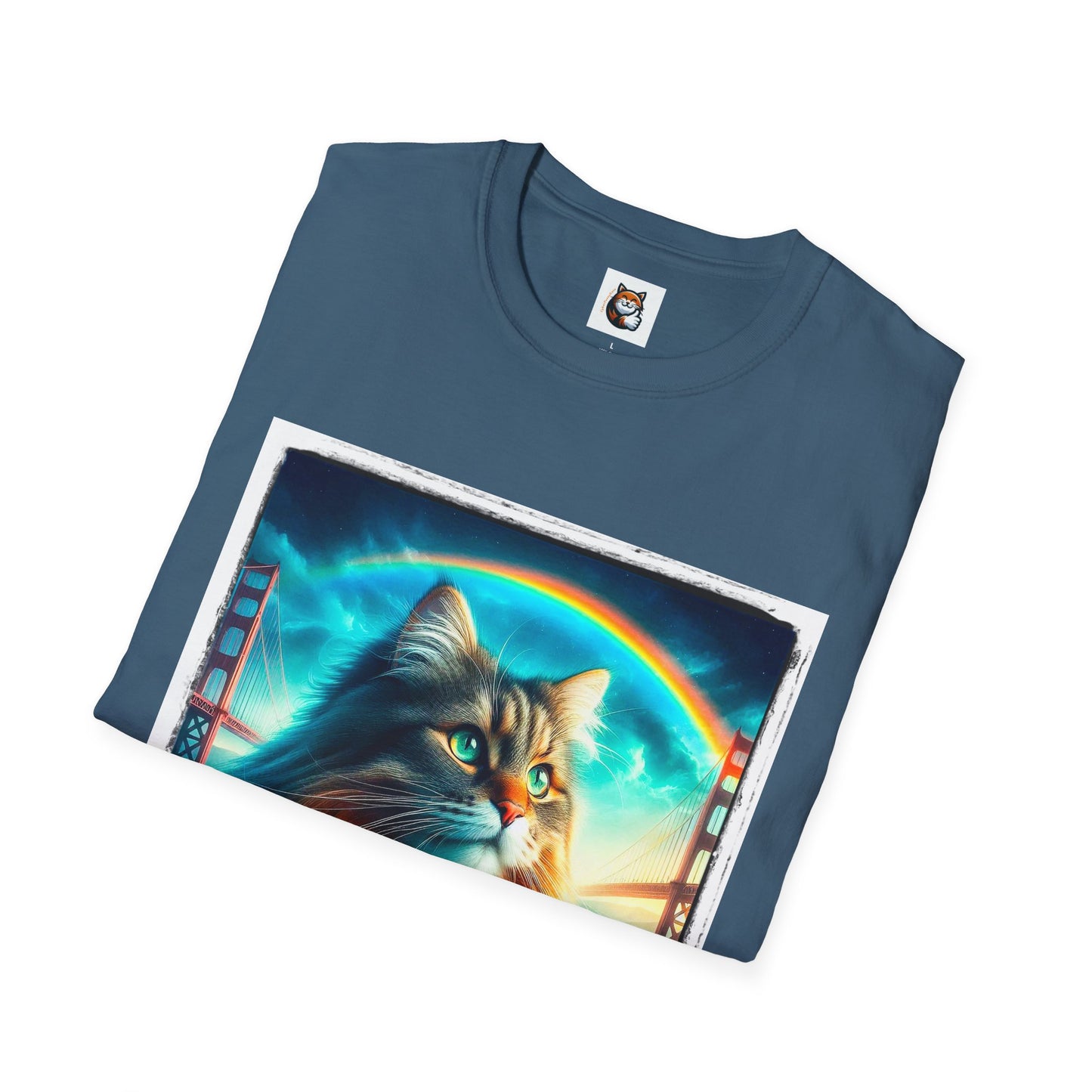 Norwegian Forest Cat Unisex Softstyle T-Shirt