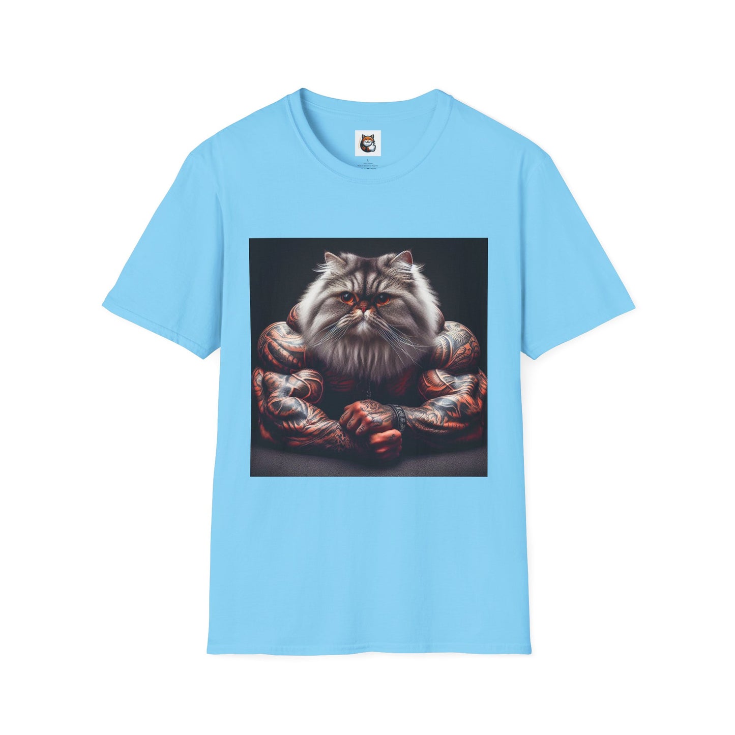 Persian Cat Unisex Softstyle T-Shirt