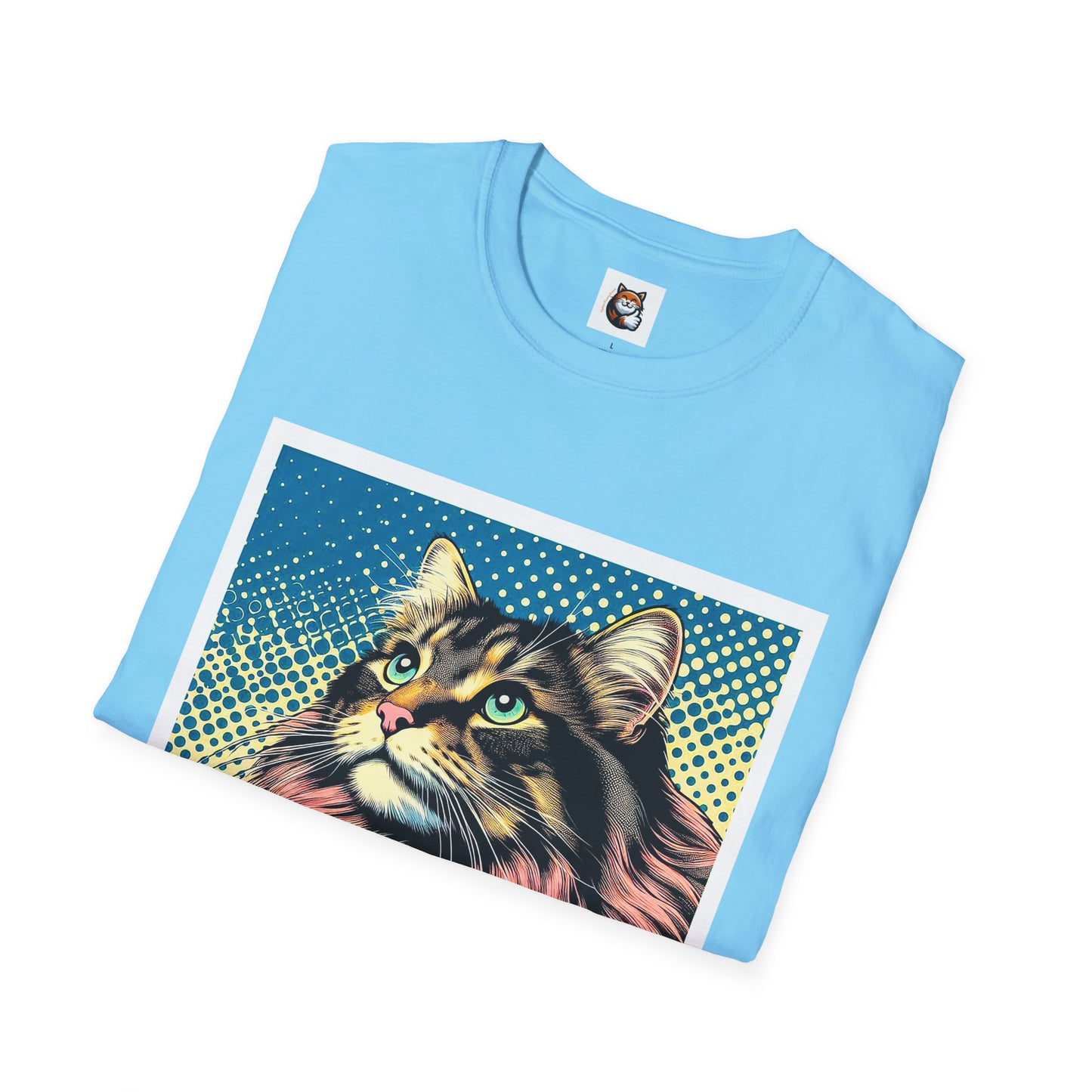 Norwegian Forest Cat Unisex Softstyle T-Shirt