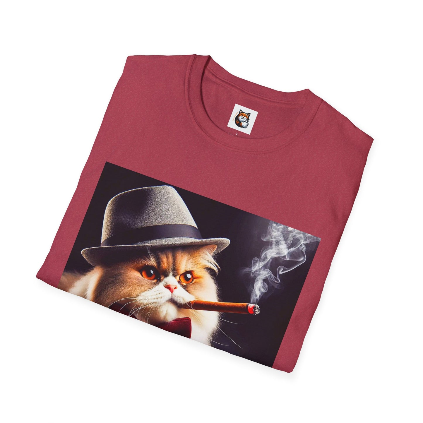 Persian Cat Unisex Softstyle T-Shirt