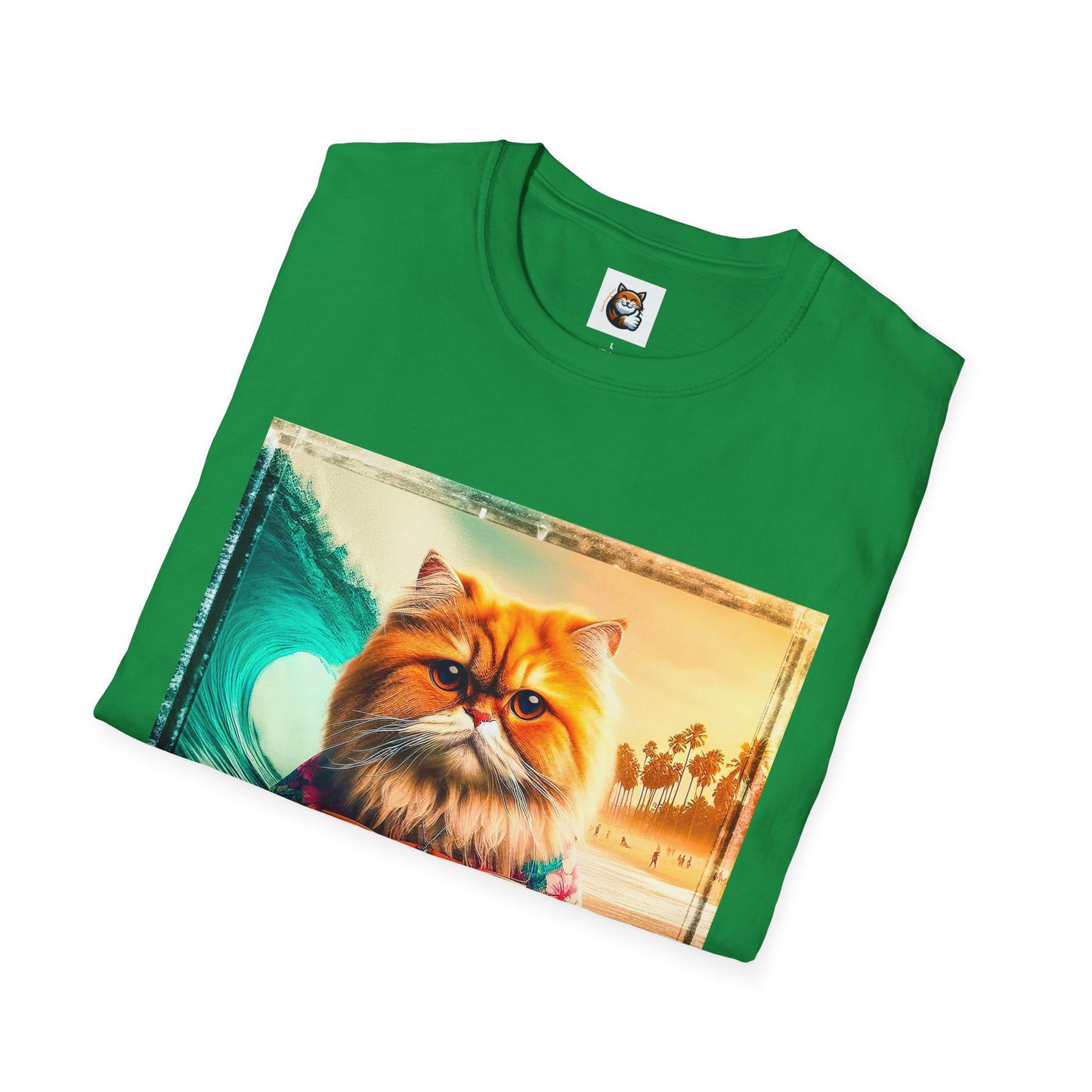 Persian Cat Unisex Softstyle T-Shirt