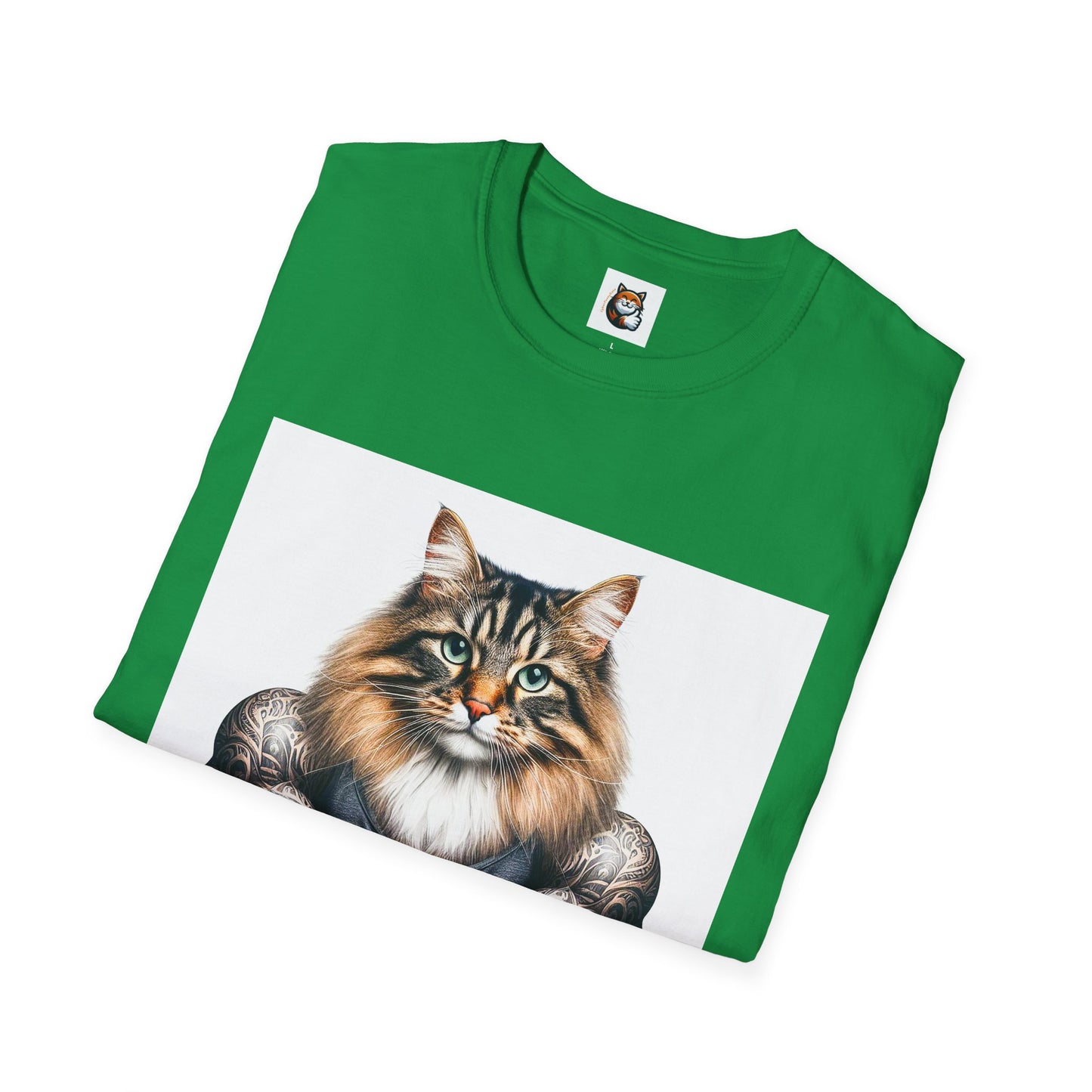 Norwegian Forest Cat Unisex Softstyle T-Shirt