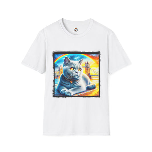 British Shorthair Unisex Softstyle T-Shirt