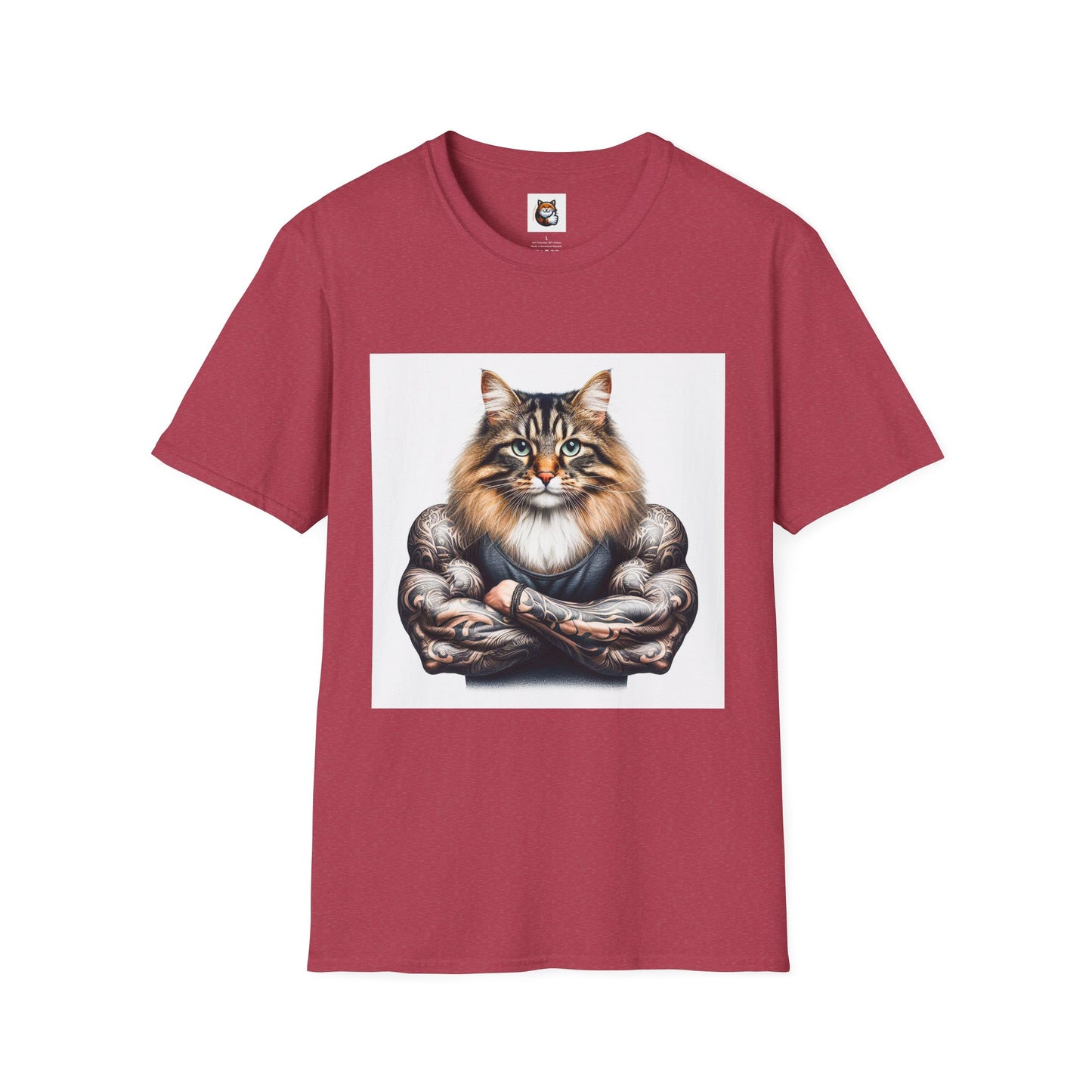 Norwegian Forest Cat Unisex Softstyle T-Shirt