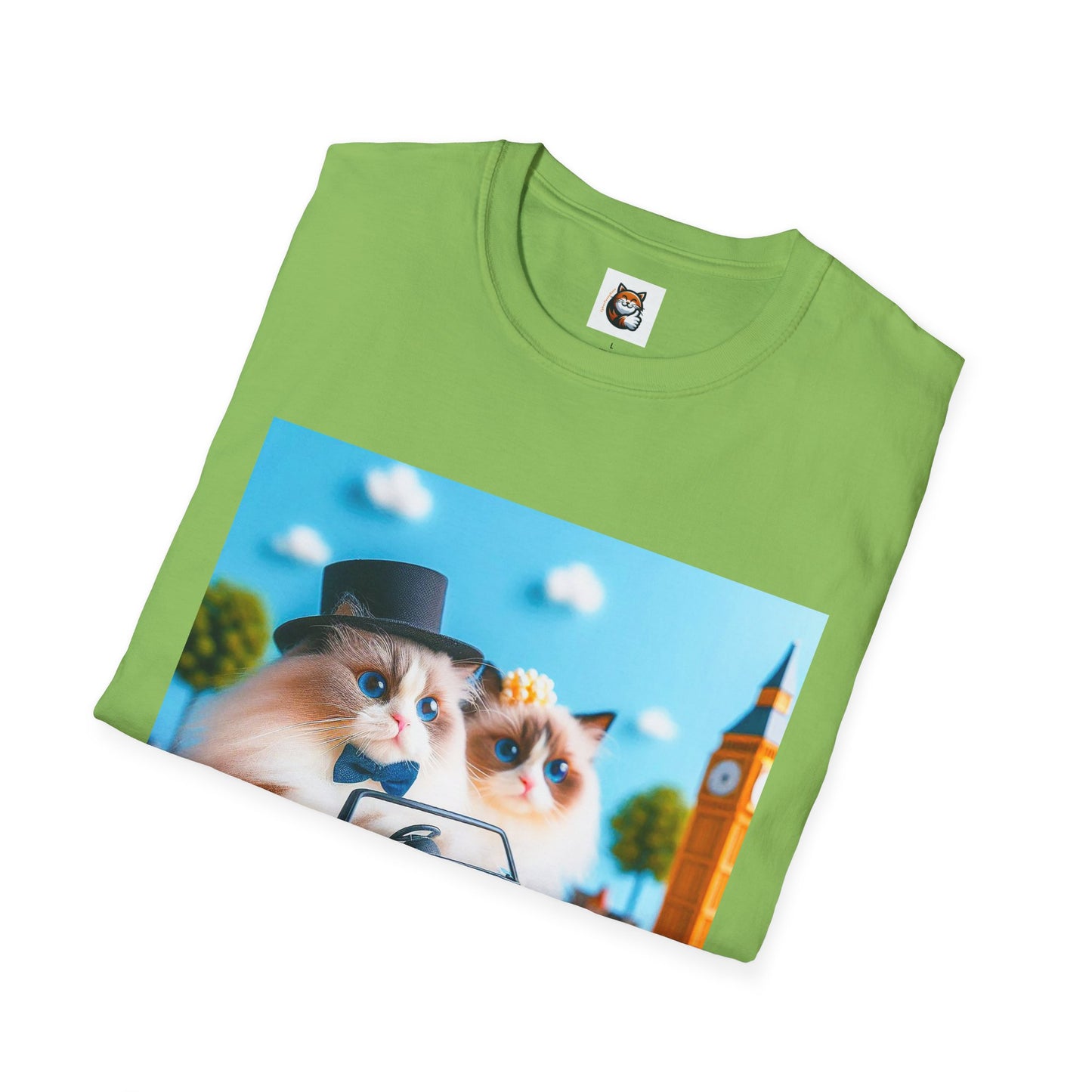 Wacky Ragdoll Unisex Softstyle T-Shirt