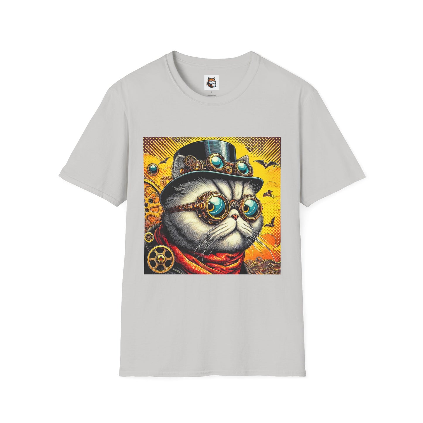 Selkirk Rex Cat T-Shirt top hat cutie