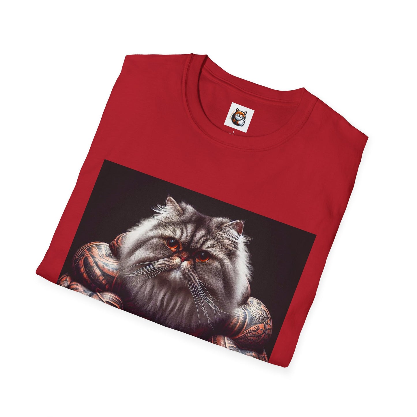 Persian Cat Unisex Softstyle T-Shirt