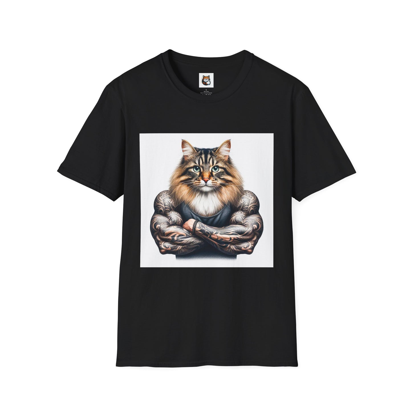 Norwegian Forest Cat Unisex Softstyle T-Shirt