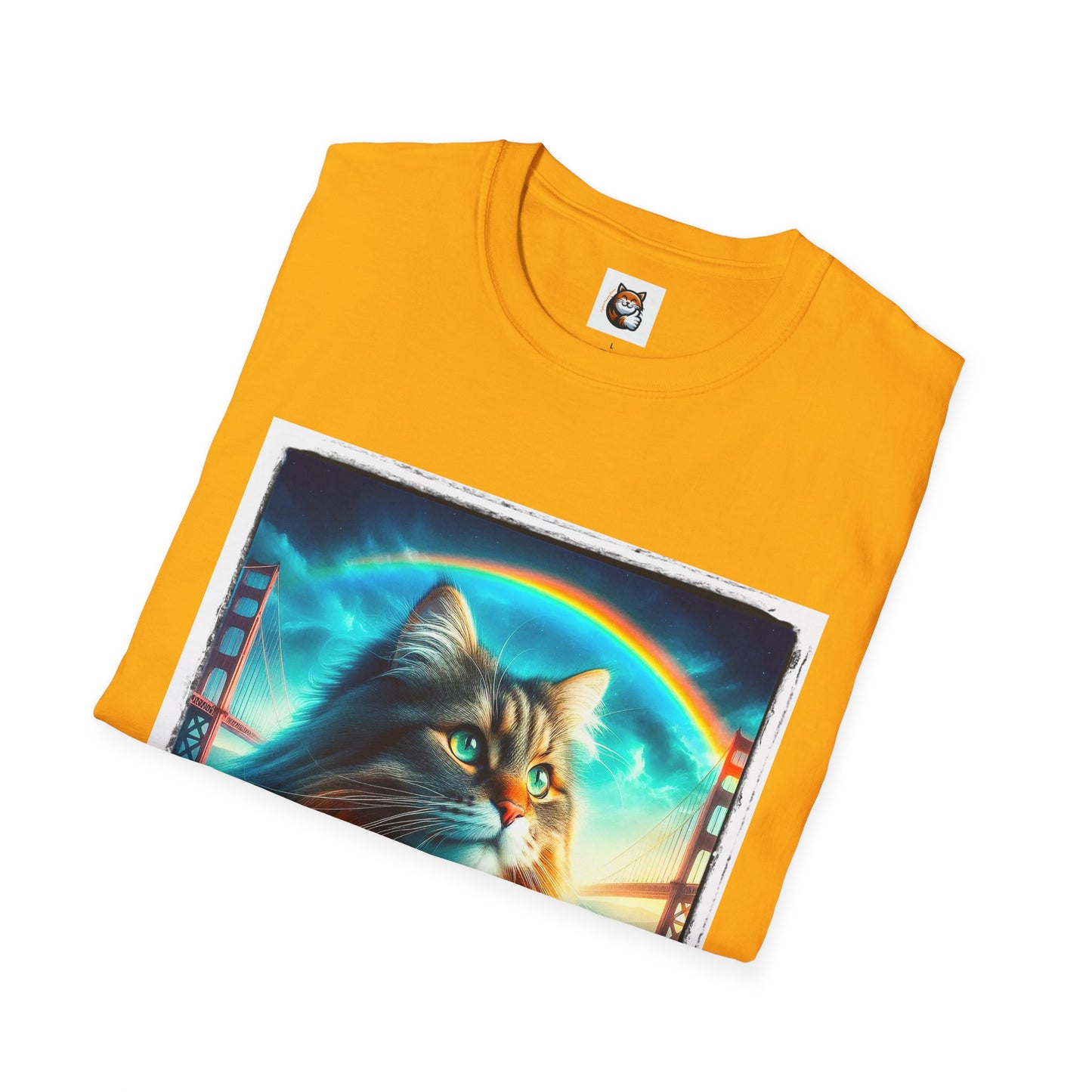 Norwegian Forest Cat Unisex Softstyle T-Shirt