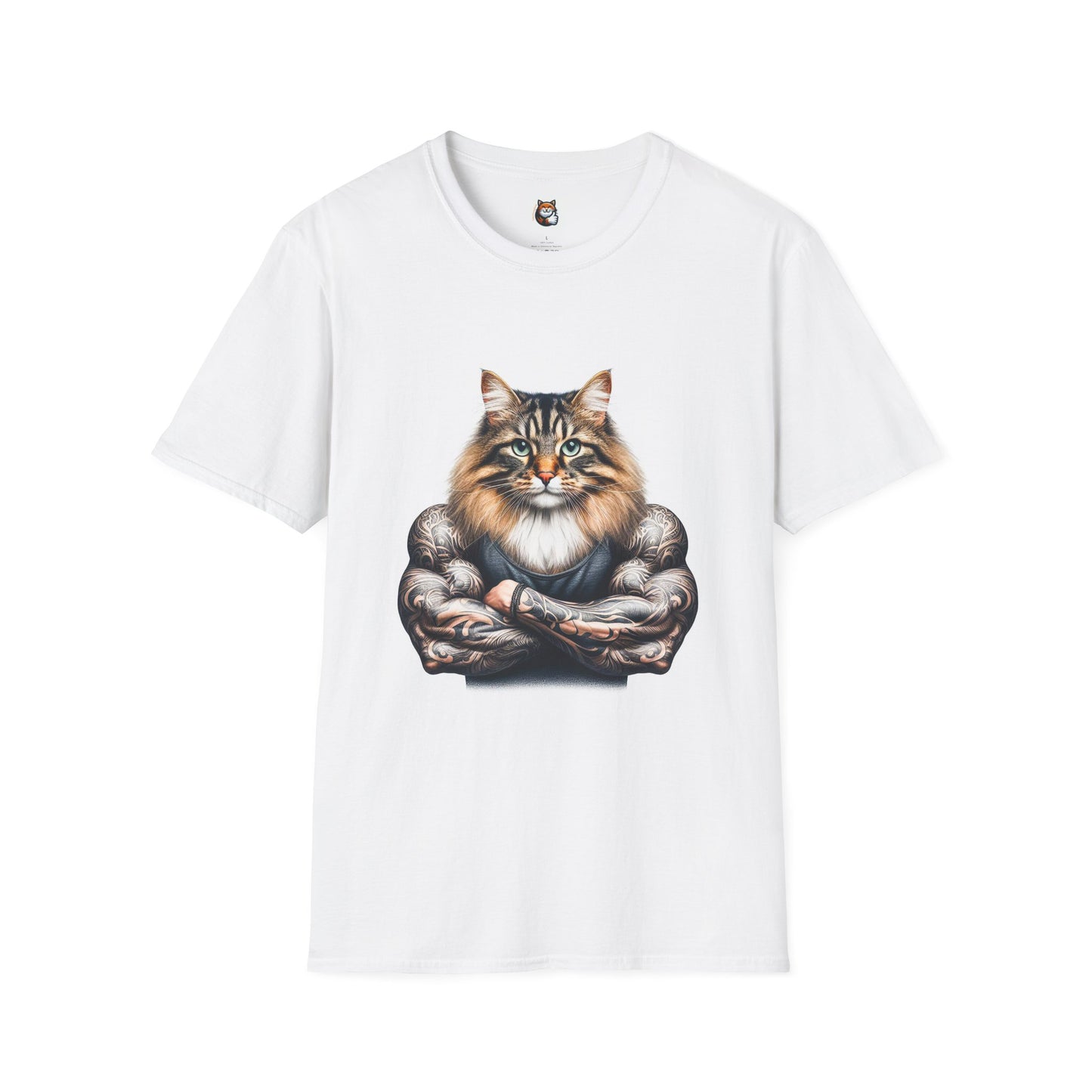 Norwegian Forest Cat Unisex Softstyle T-Shirt