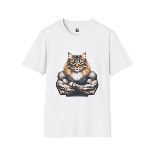 Norwegian Forest Cat Unisex Softstyle T-Shirt