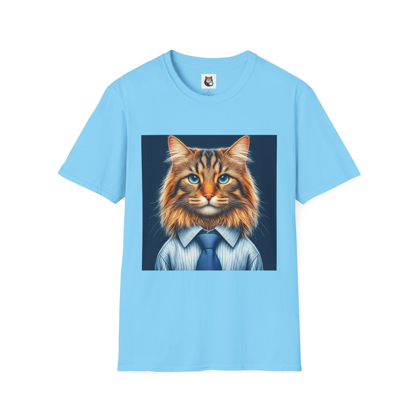 Norwegian Forest Cat Unisex Softstyle T-Shirt