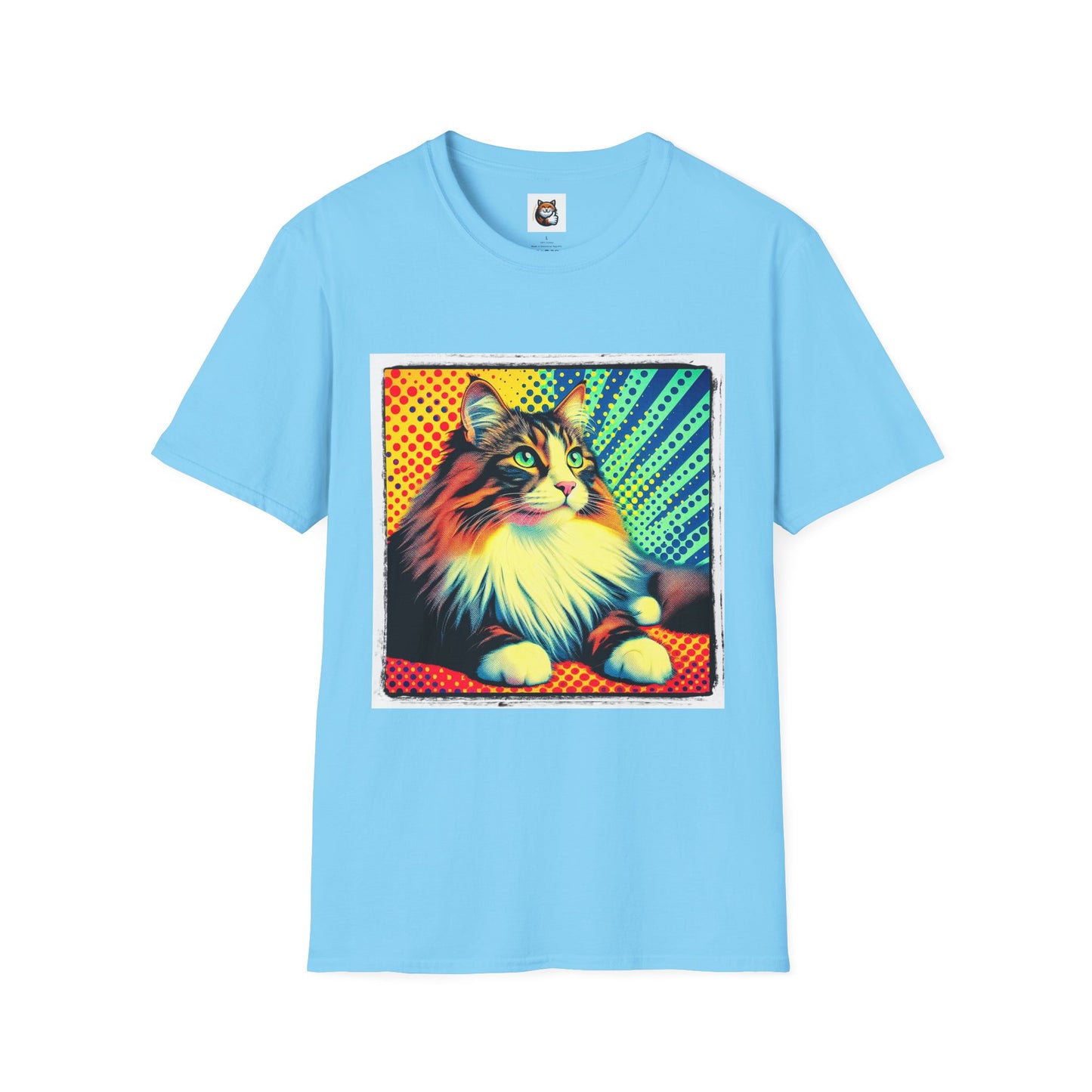 Norwegian Forest Cat Unisex Softstyle T-Shirt