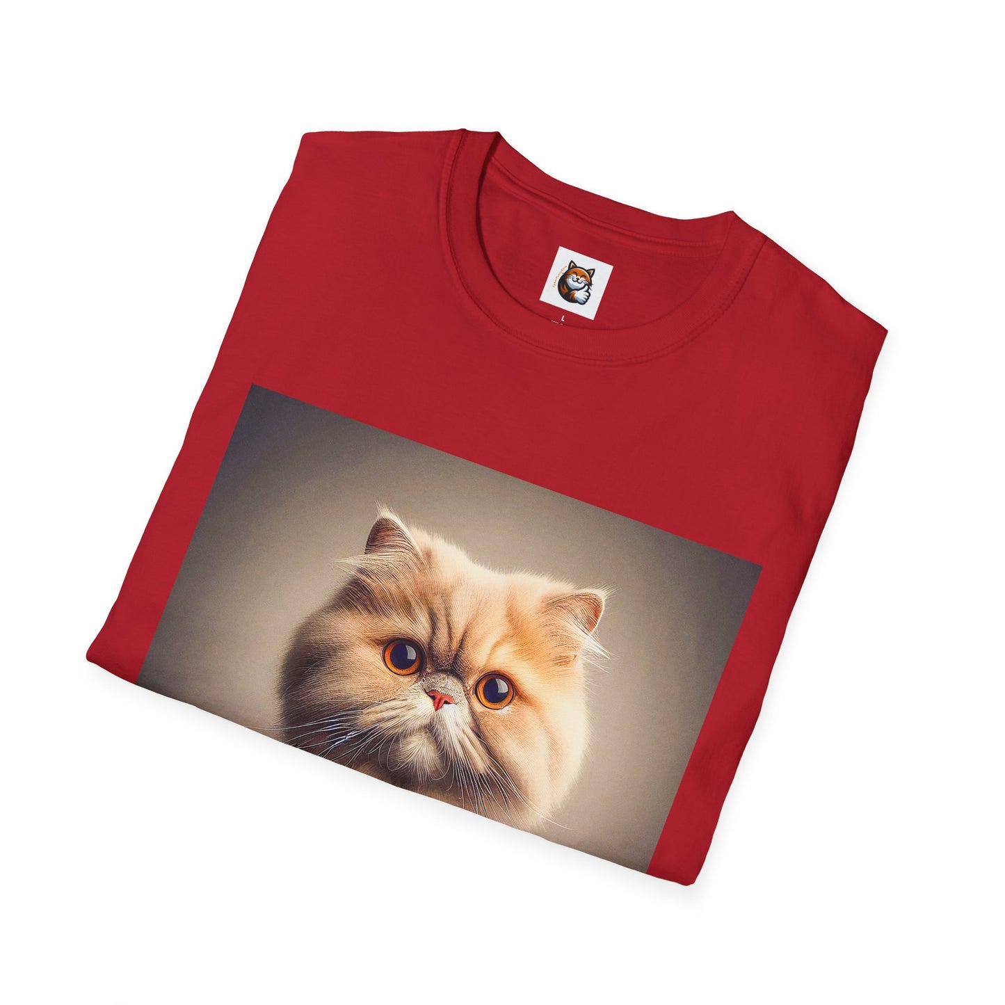 Persian Cat Unisex Softstyle T-Shirt