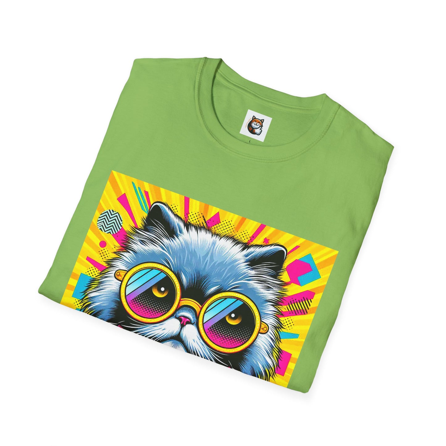 Persian Cat Unisex Softstyle T-Shirt