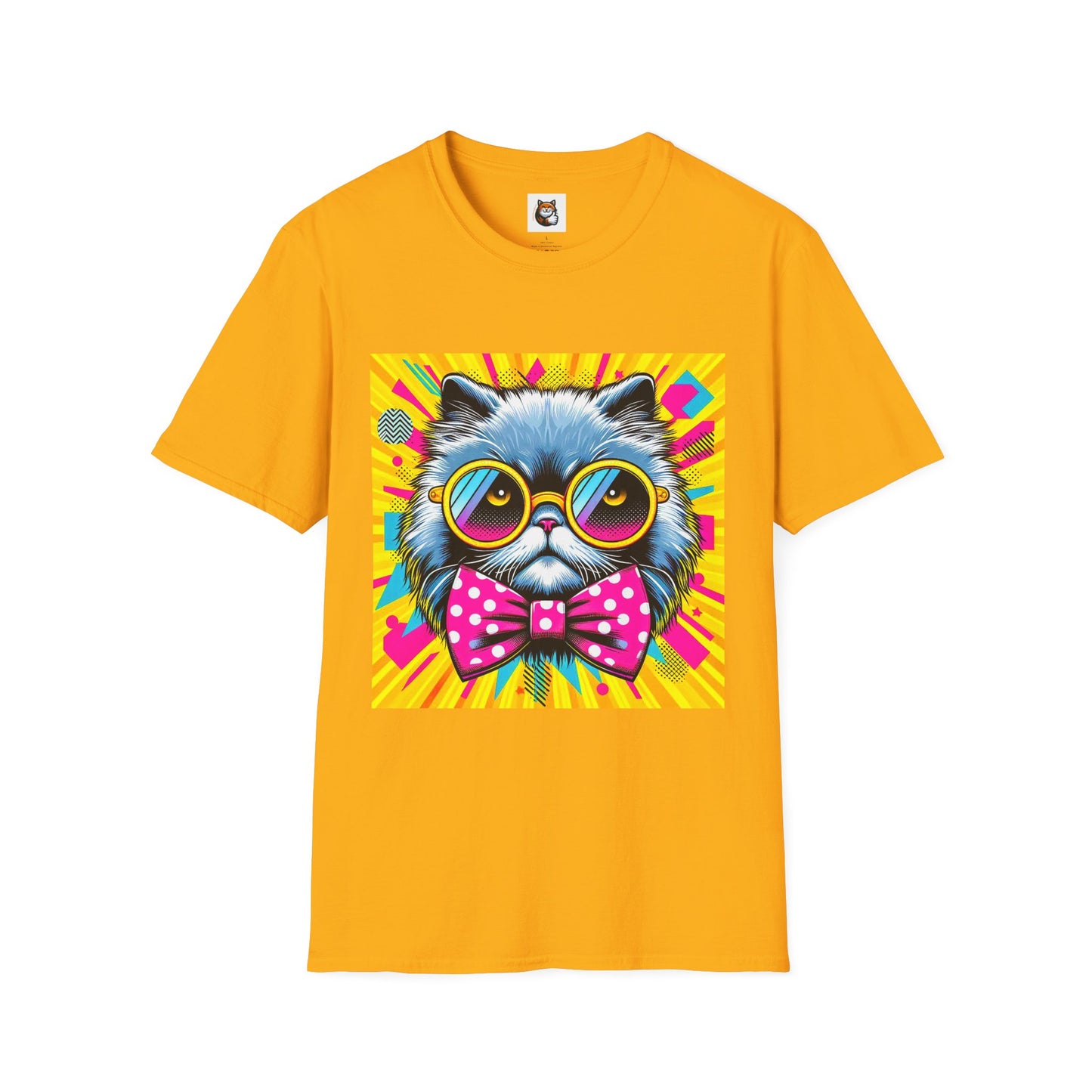 Persian Cat Unisex Softstyle T-Shirt