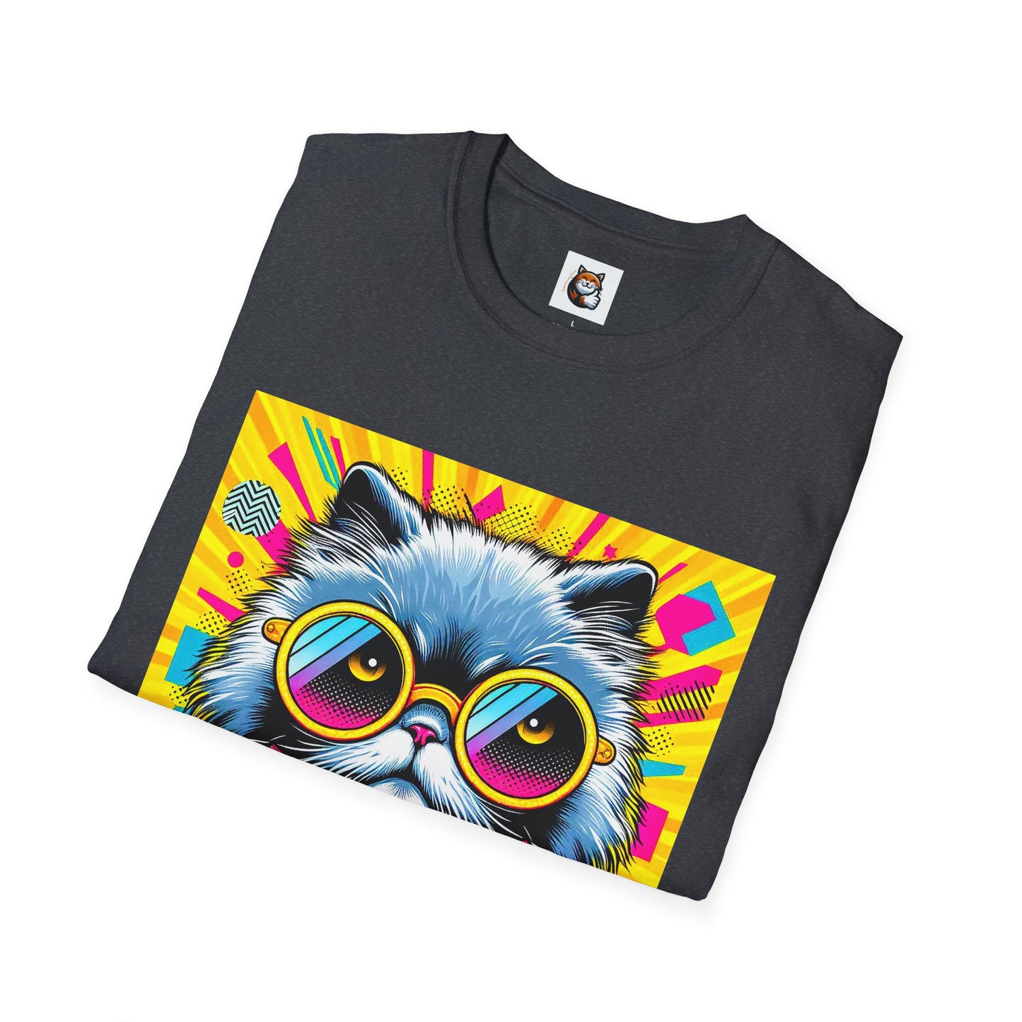 Persian Cat Unisex Softstyle T-Shirt