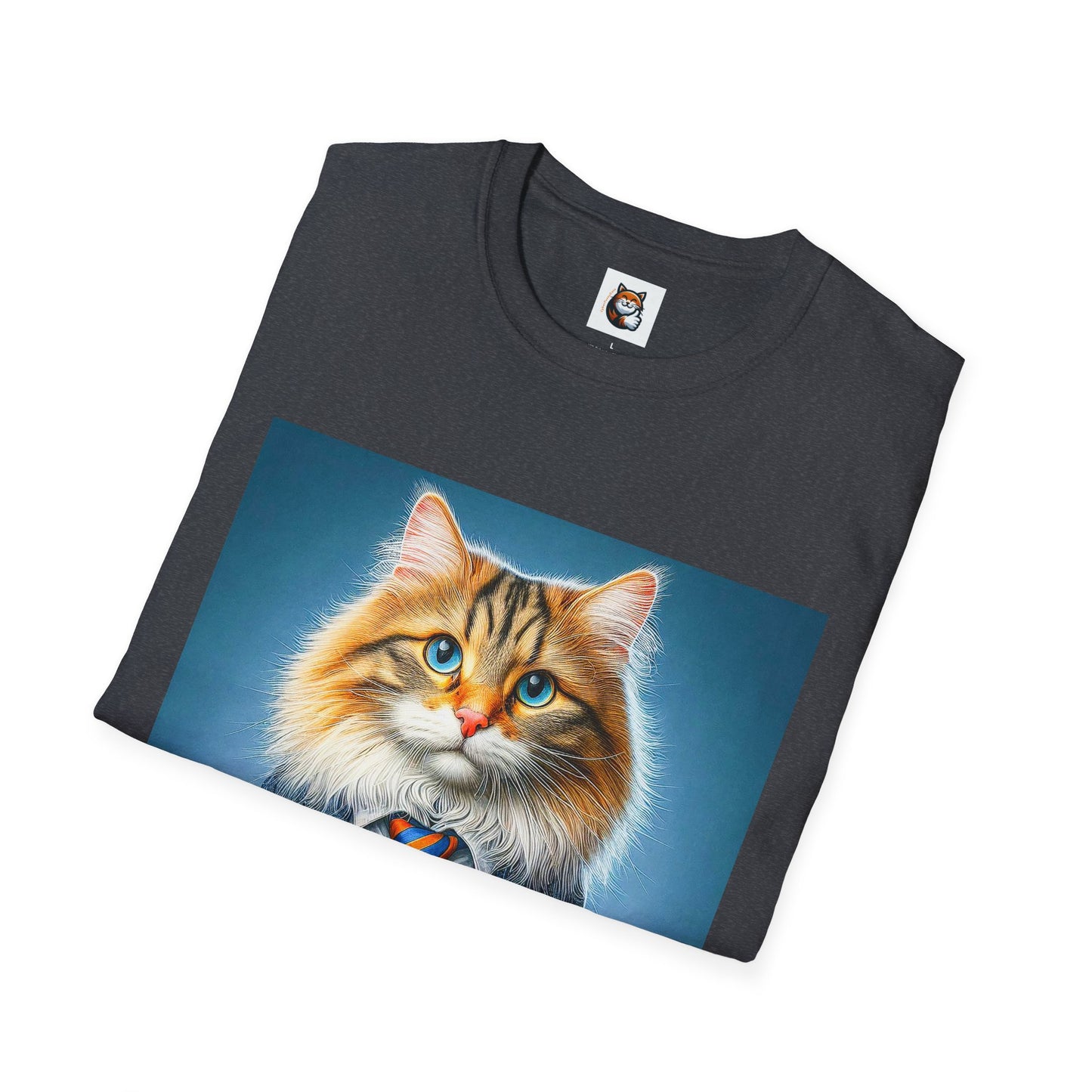 Norwegian Forest Cat Unisex Softstyle T-Shirt