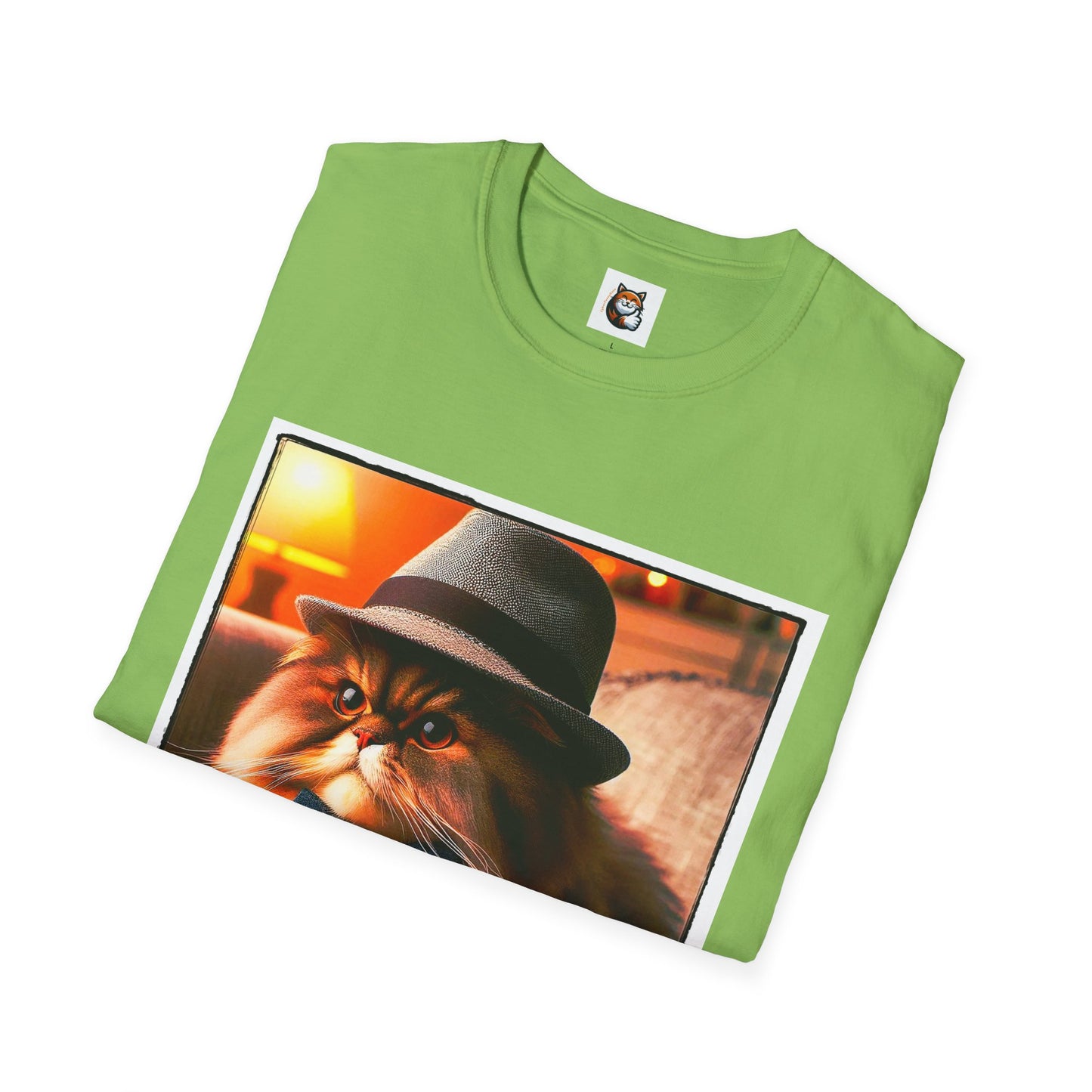 Persian Cat Unisex Softstyle T-Shirt