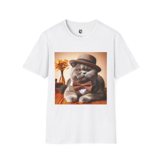 British Shorthair Unisex Softstyle T-Shirt