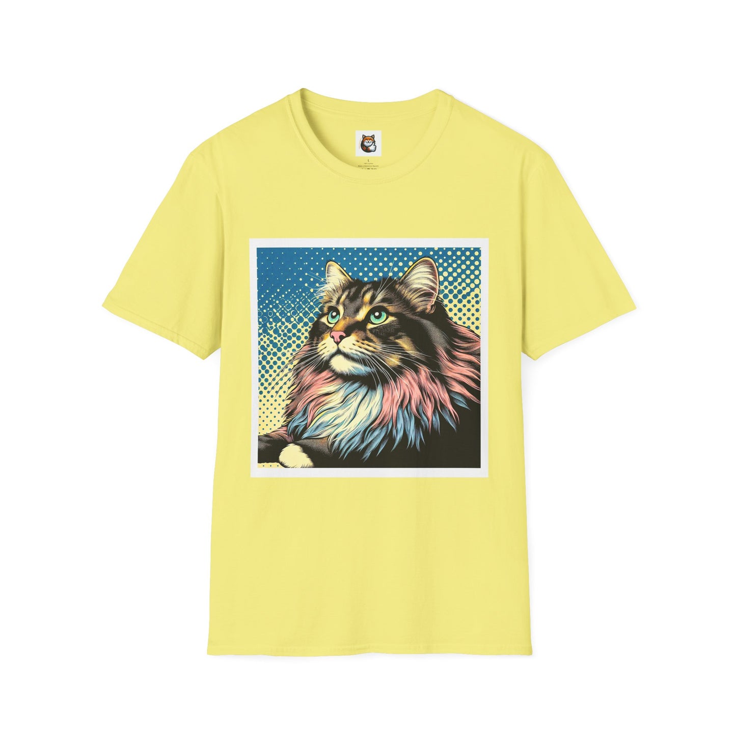 Norwegian Forest Cat Unisex Softstyle T-Shirt