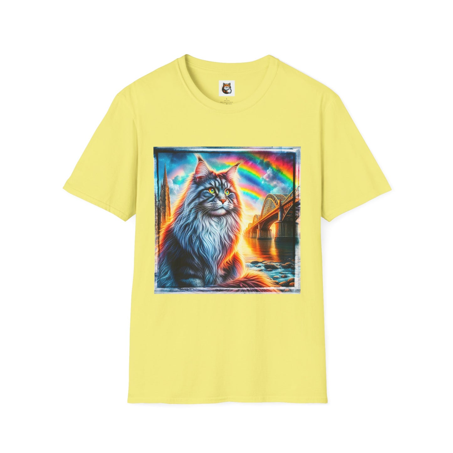 Maine Coon Unisex Softstyle T-Shirt