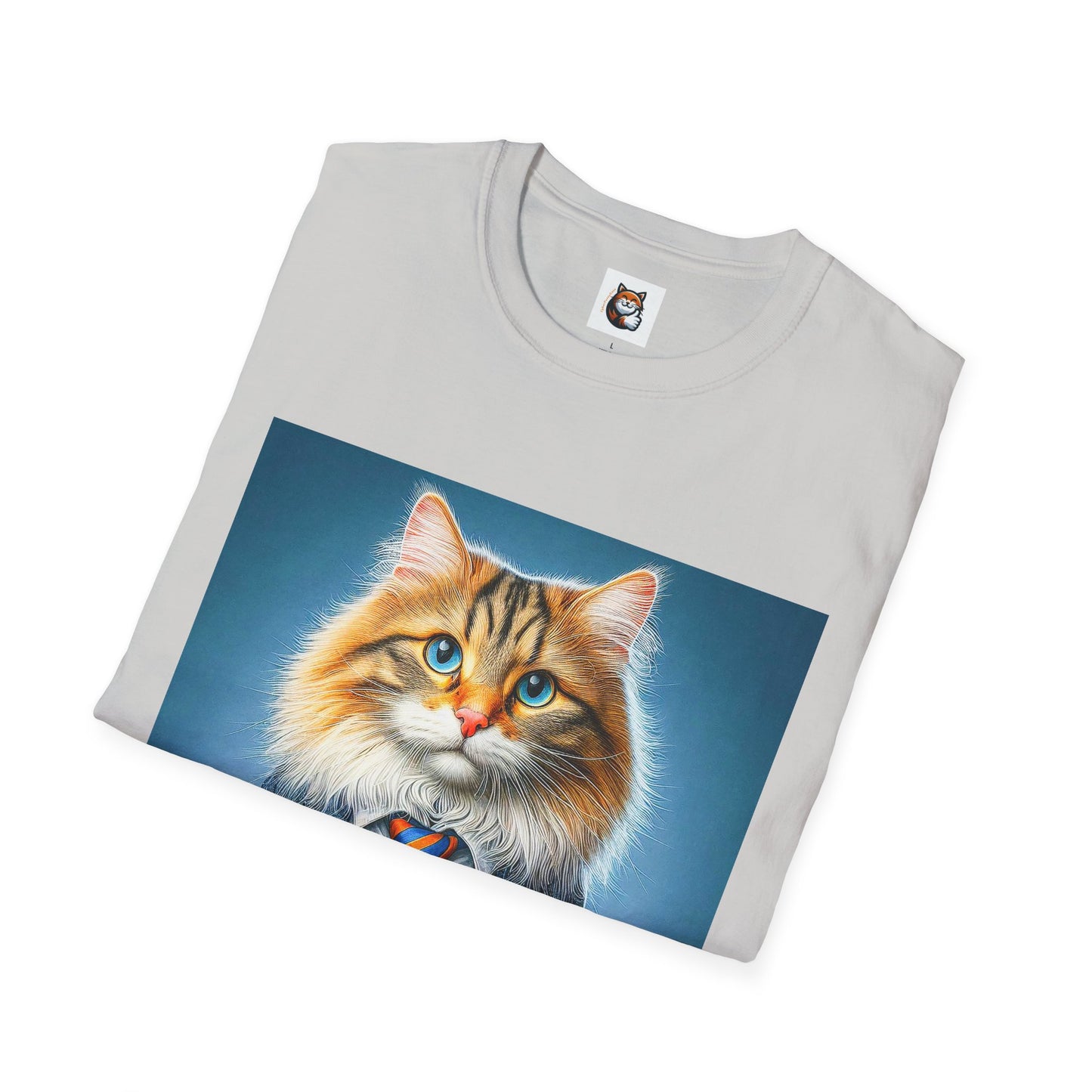 Norwegian Forest Cat Unisex Softstyle T-Shirt