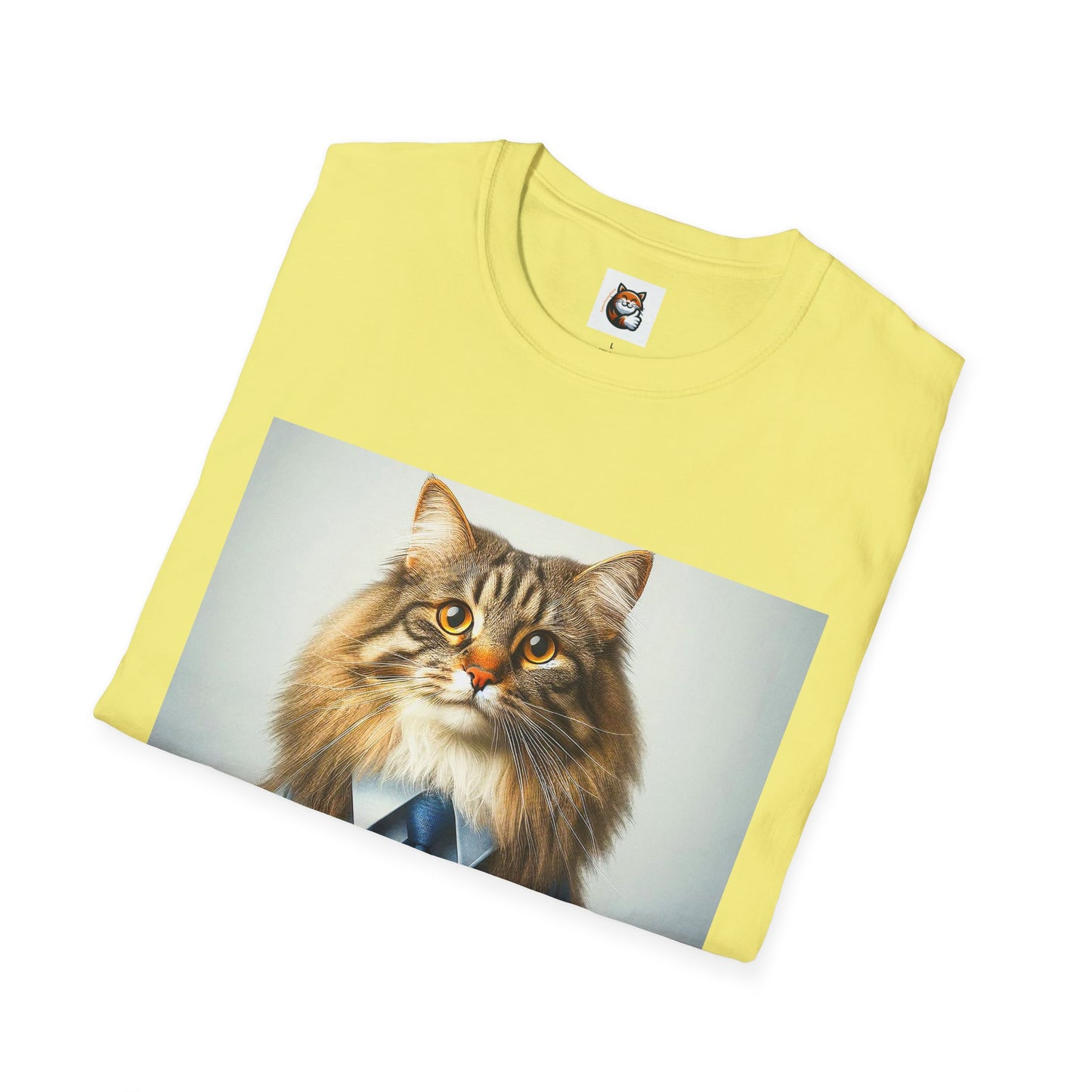 Norwegian Forest Cat Unisex Softstyle T-Shirt