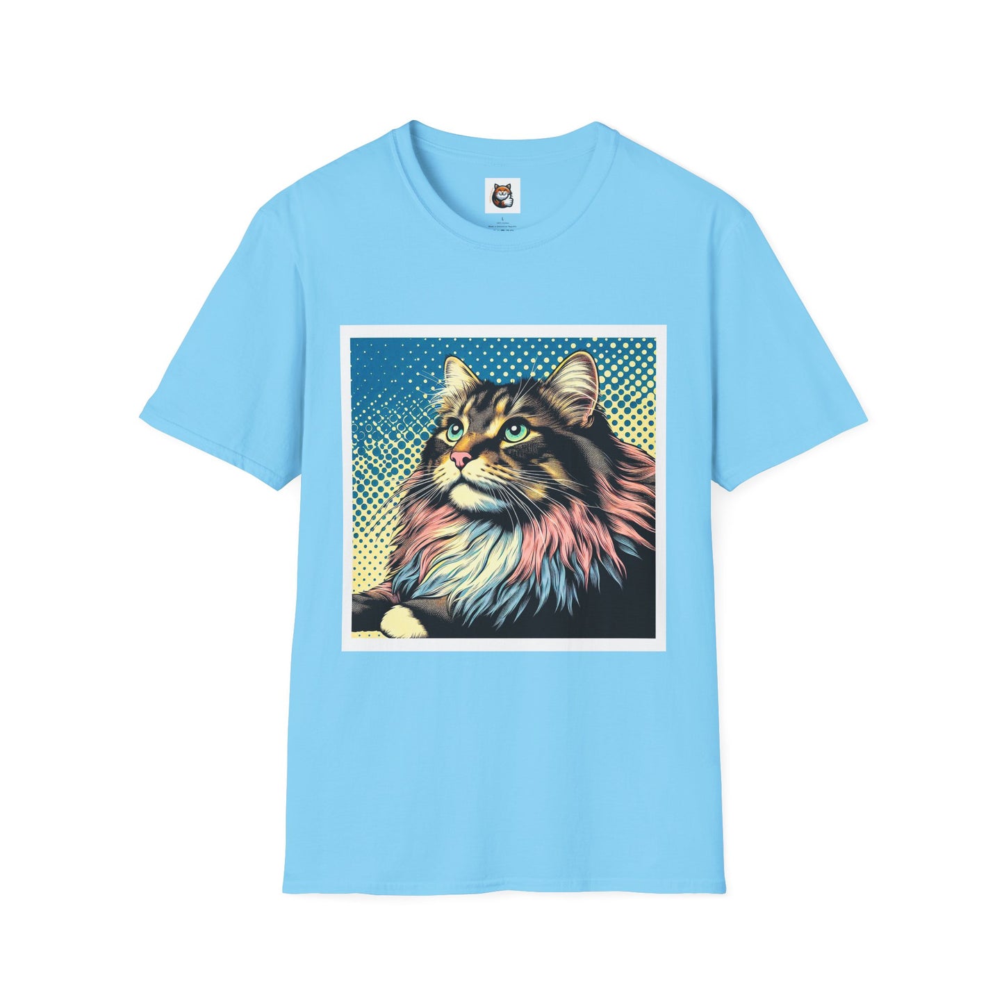 Norwegian Forest Cat Unisex Softstyle T-Shirt