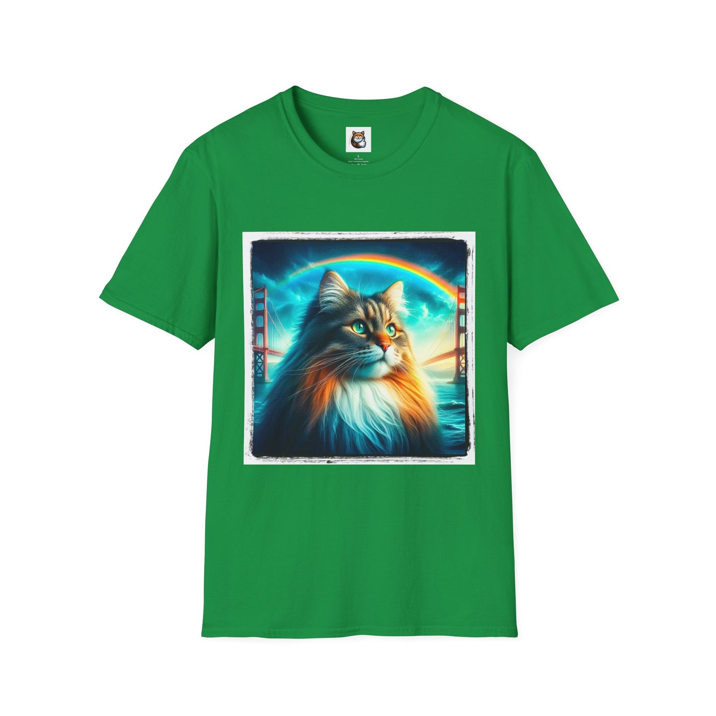 Norwegian Forest Cat Unisex Softstyle T-Shirt