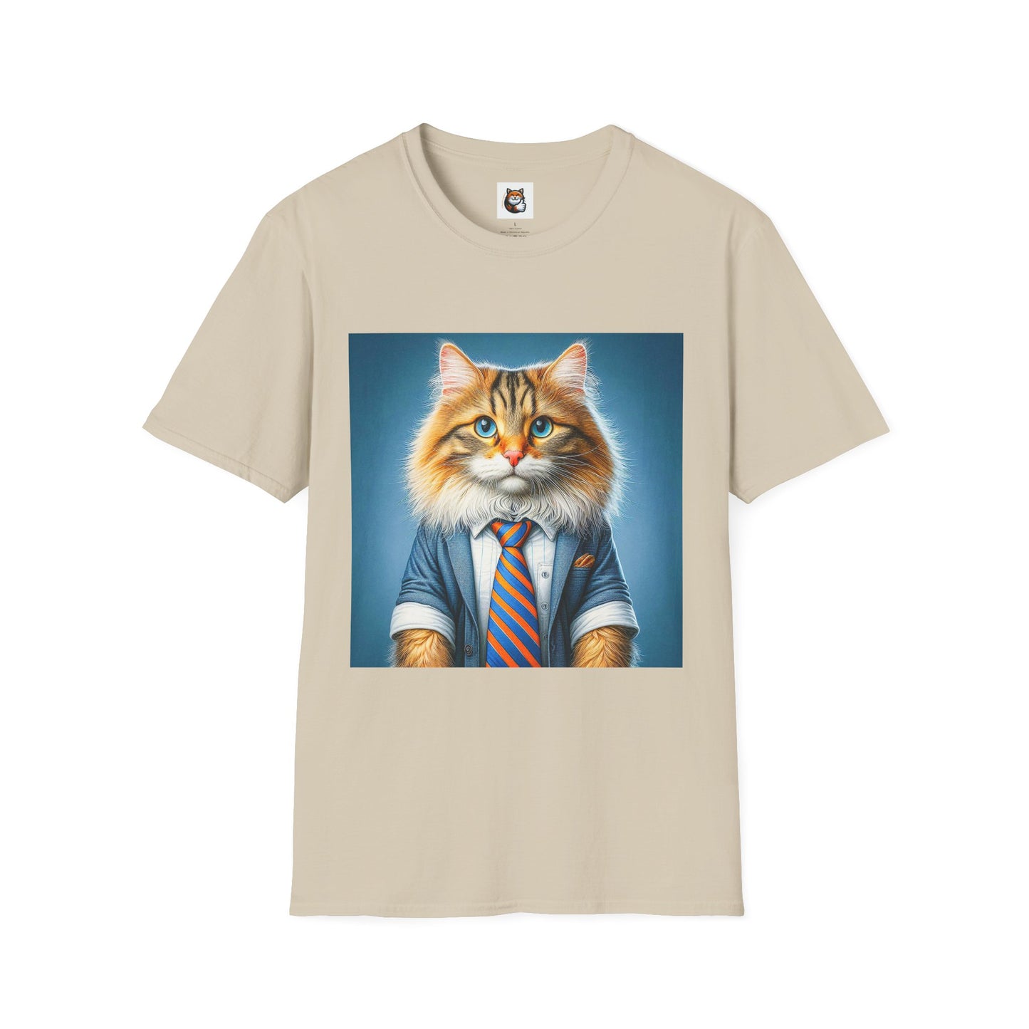 Norwegian Forest Cat Unisex Softstyle T-Shirt