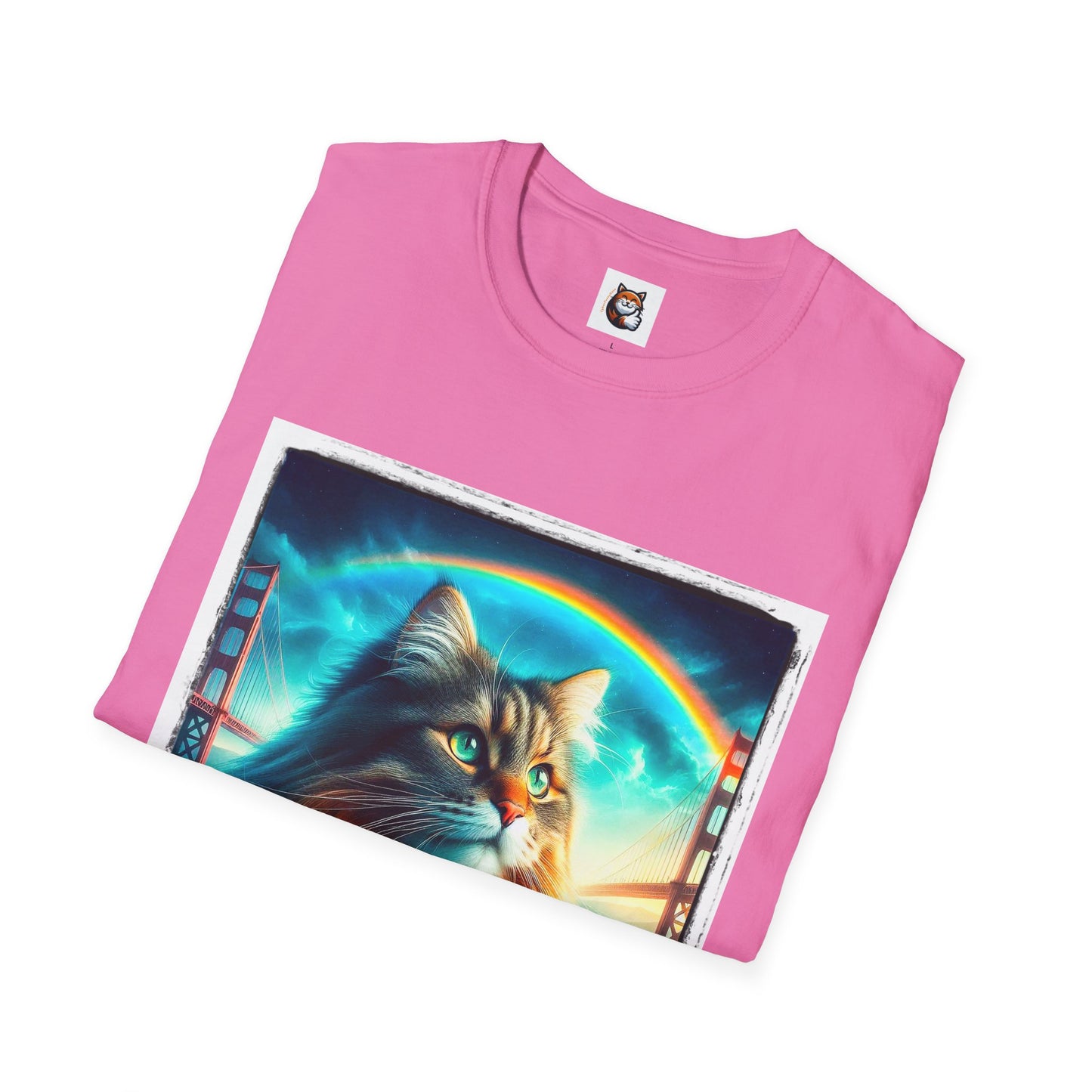 Norwegian Forest Cat Unisex Softstyle T-Shirt