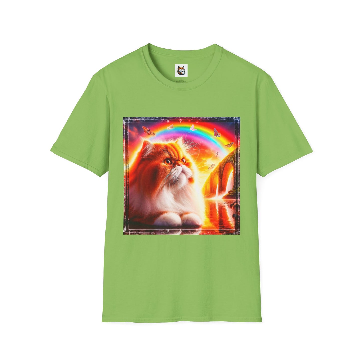 Persian Cat Unisex Softstyle T-Shirt