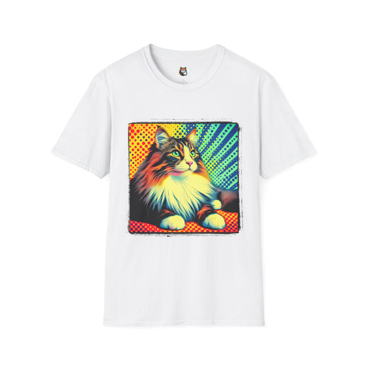 Norwegian Forest Cat Unisex Softstyle T-Shirt