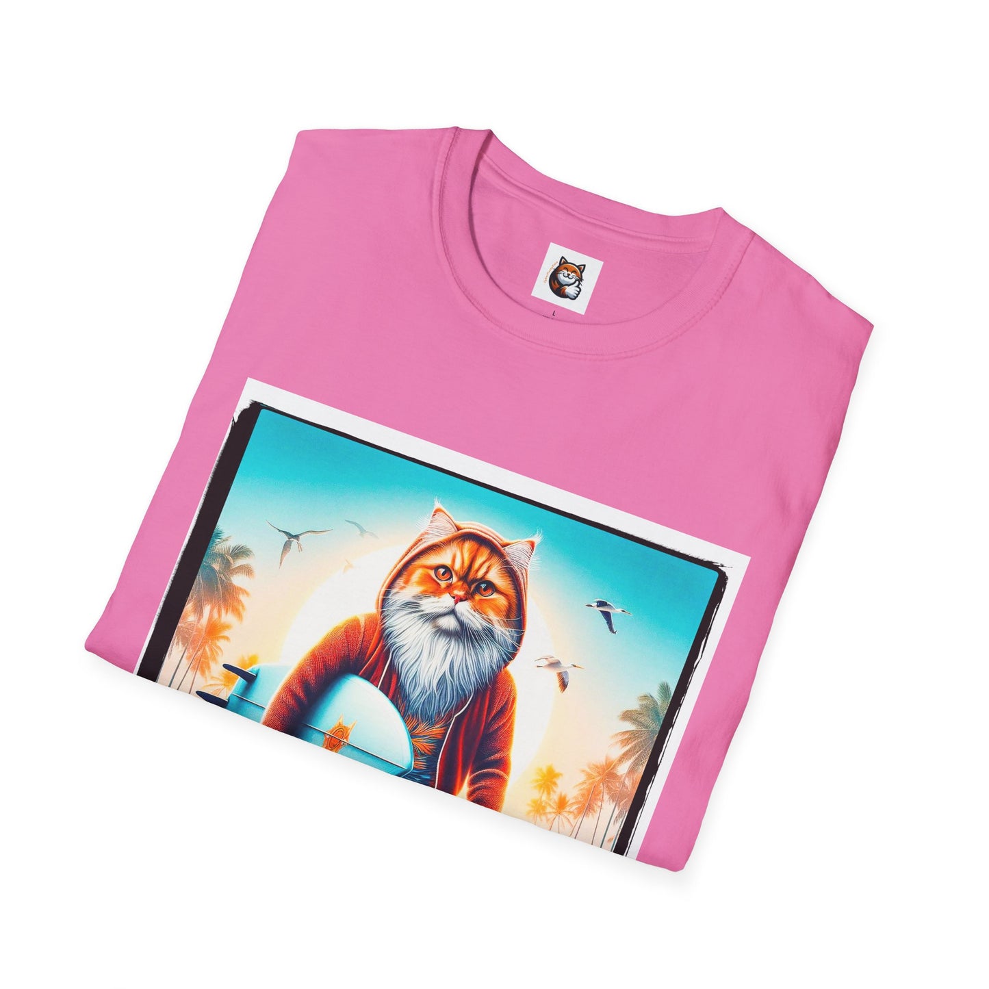 Persian Cat Unisex Softstyle T-Shirt