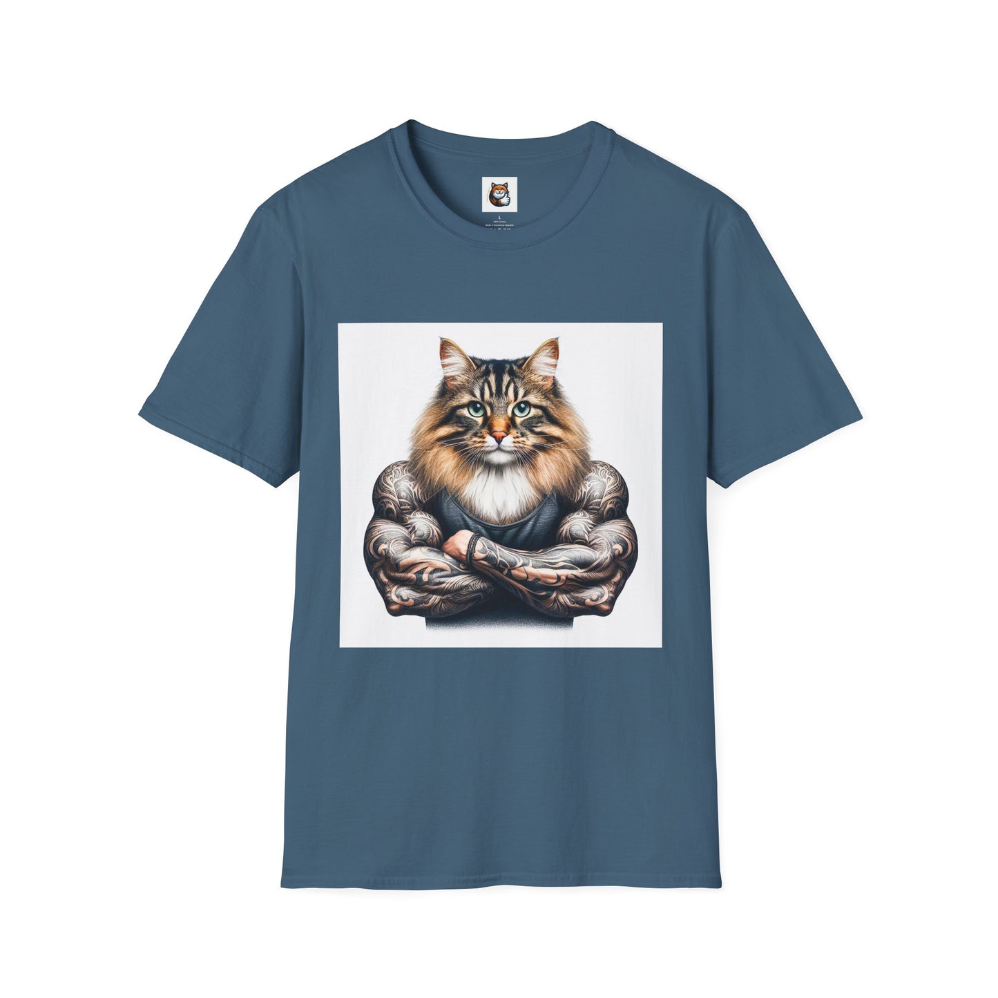 Norwegian Forest Cat Unisex Softstyle T-Shirt