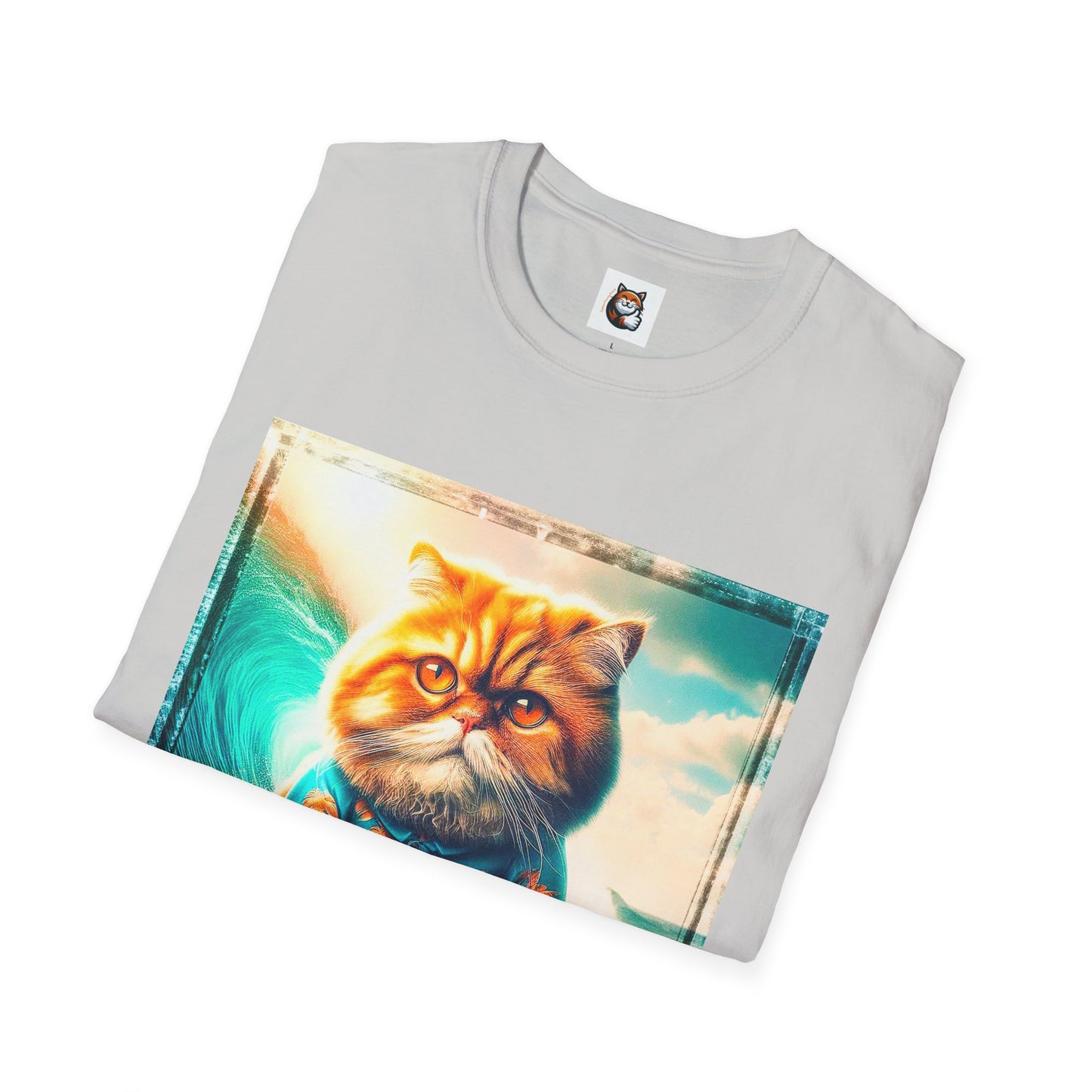 Persian Cat Unisex Softstyle T-Shirt