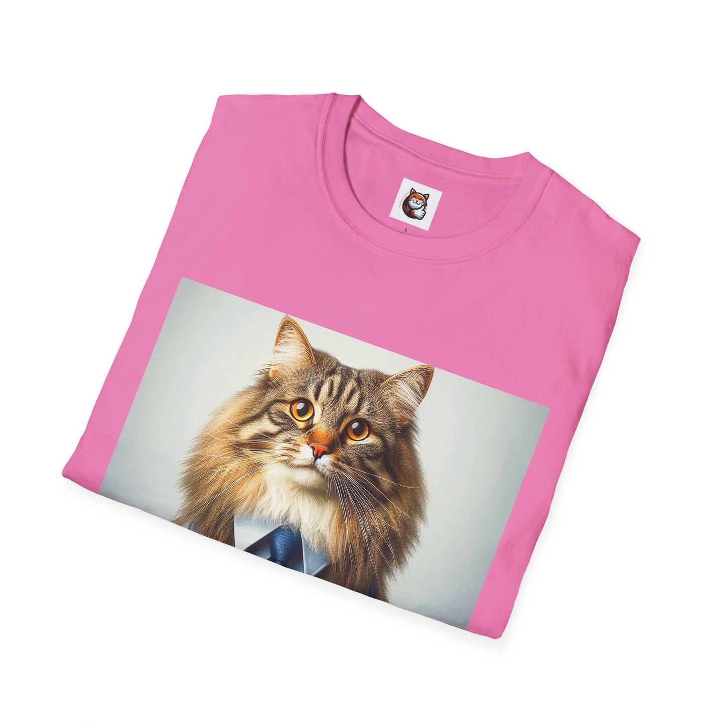 Norwegian Forest Cat Unisex Softstyle T-Shirt