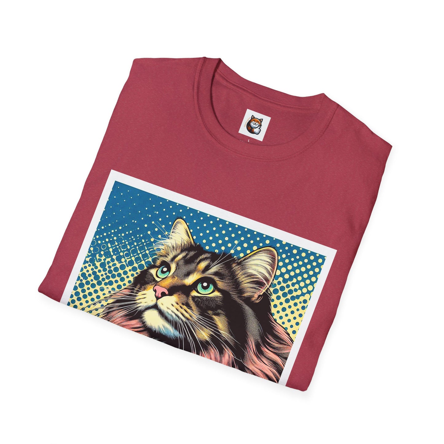 Norwegian Forest Cat Unisex Softstyle T-Shirt