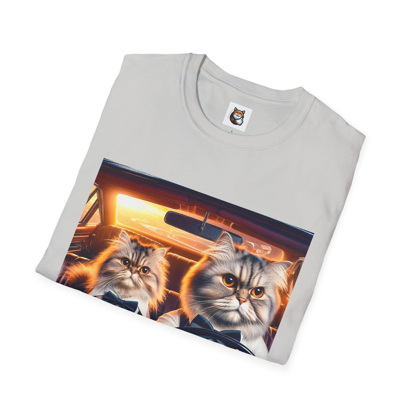 Persian Cat Unisex friends driving T-Shirt