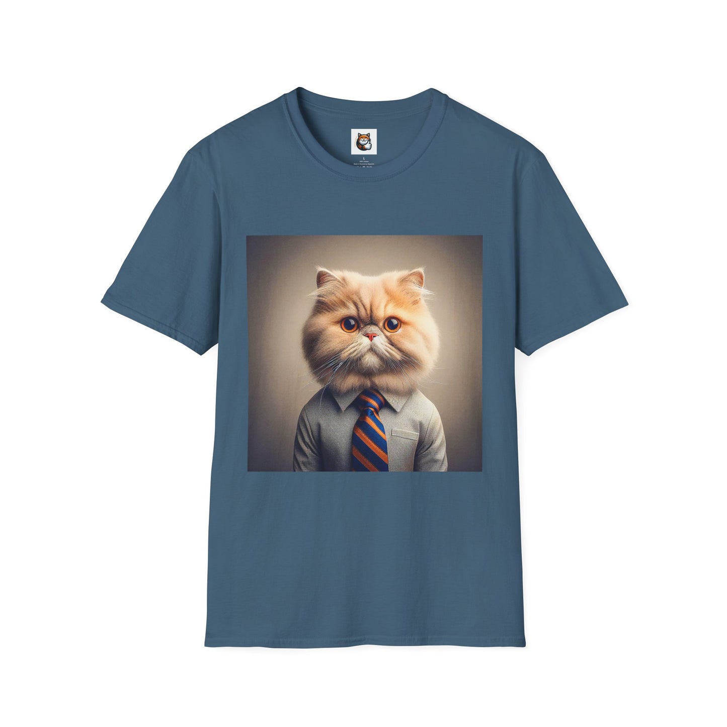 Persian Cat Unisex Softstyle T-Shirt