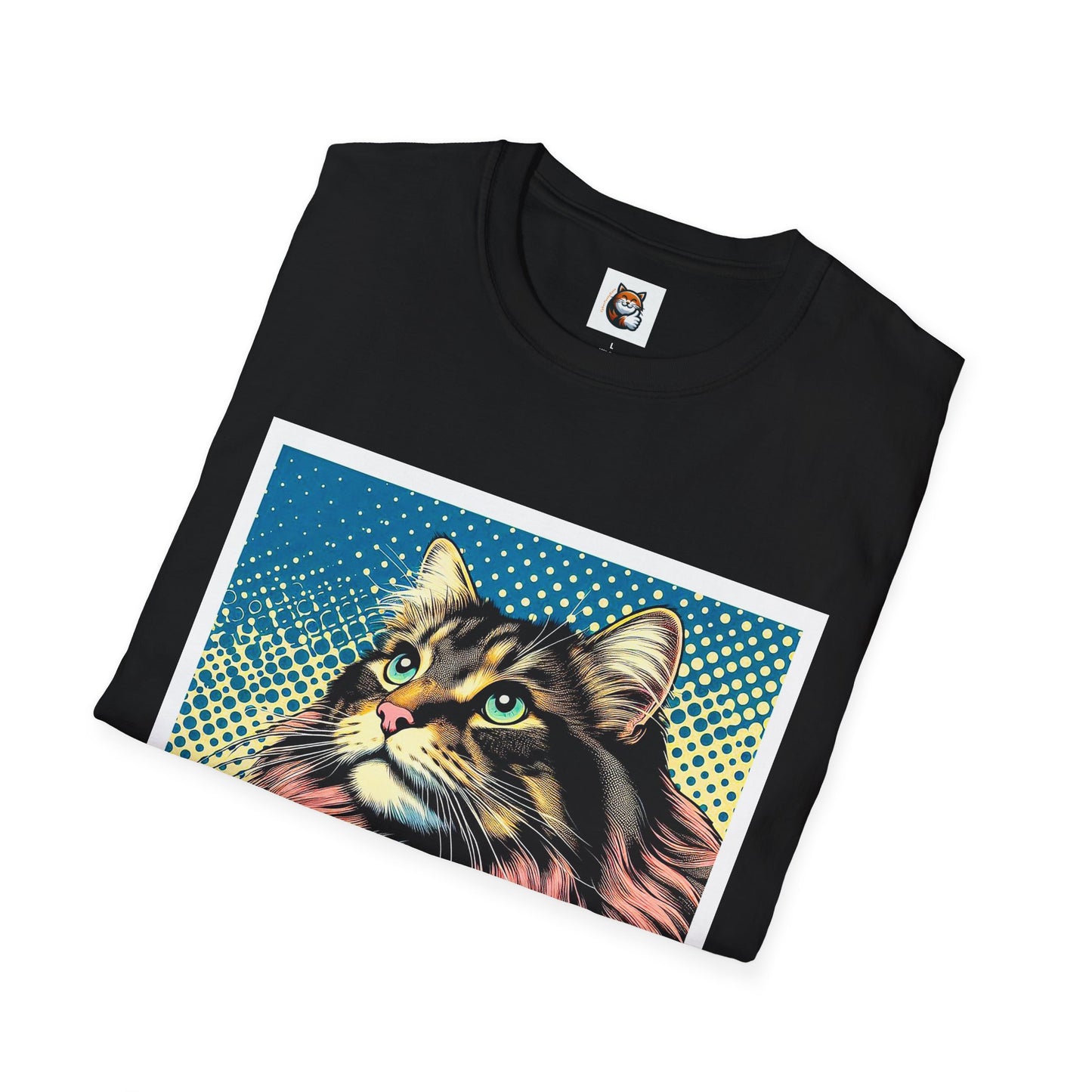 Norwegian Forest Cat Unisex Softstyle T-Shirt