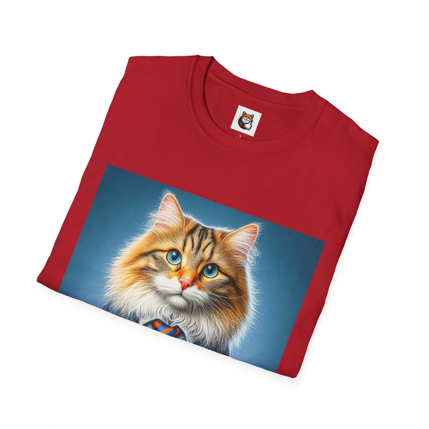 Norwegian Forest Cat Unisex Softstyle T-Shirt